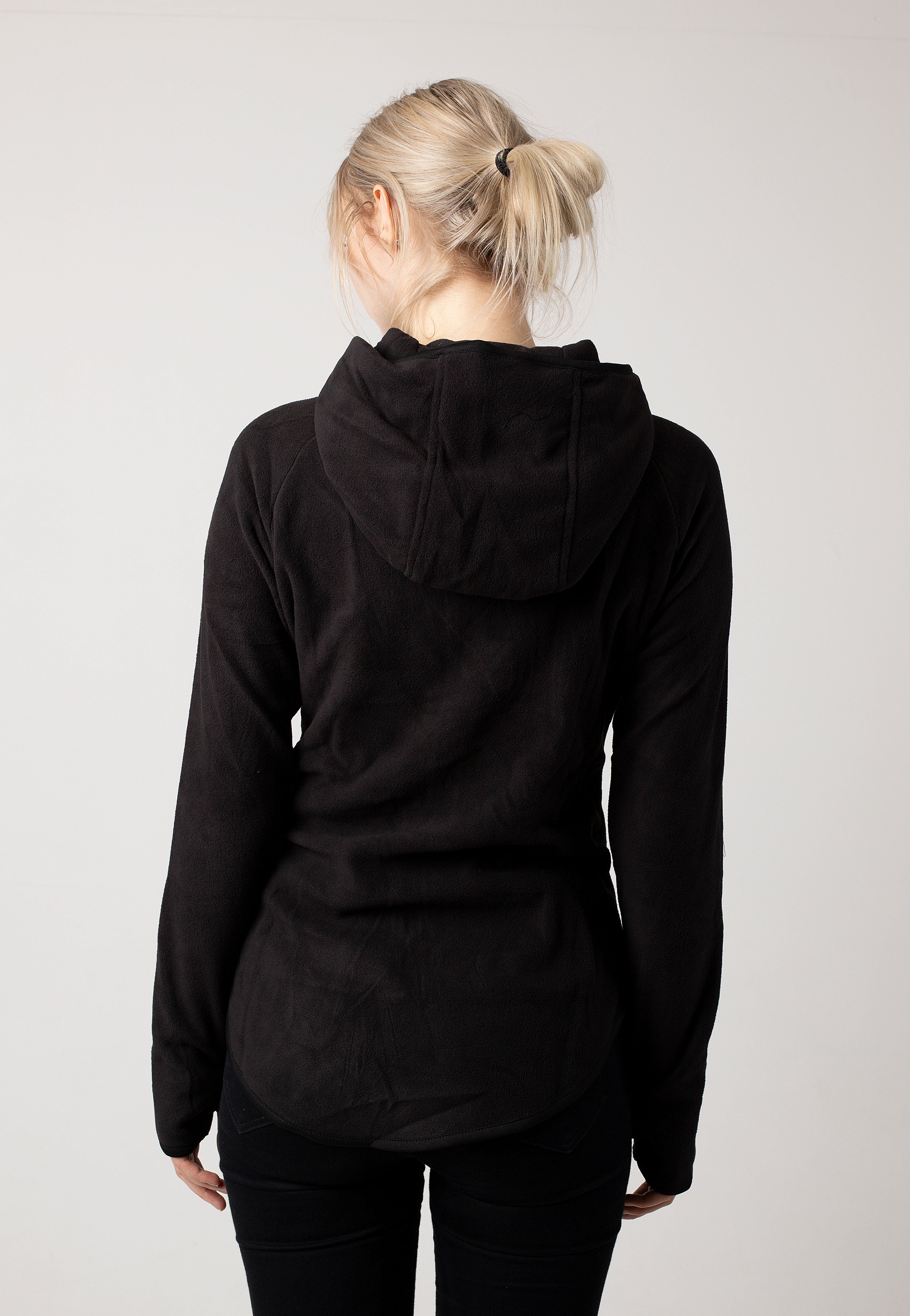 Urban Classics - Polar Fleece Black - Zipper | Women-Image