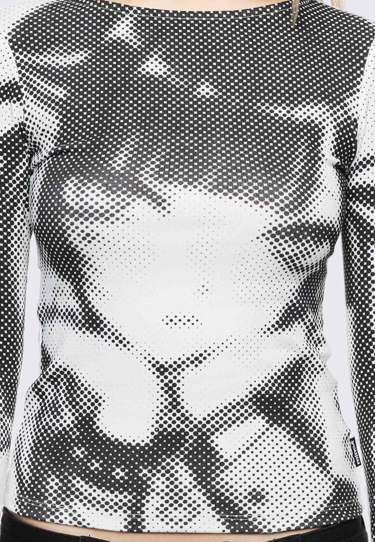 Minga London - UwU Warning White - Top | Women-Image