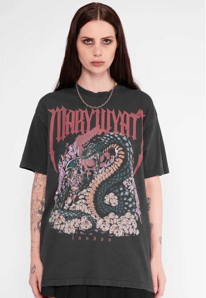 Mary Wyatt - Valkyrie Black - T-Shirt | Women-Image