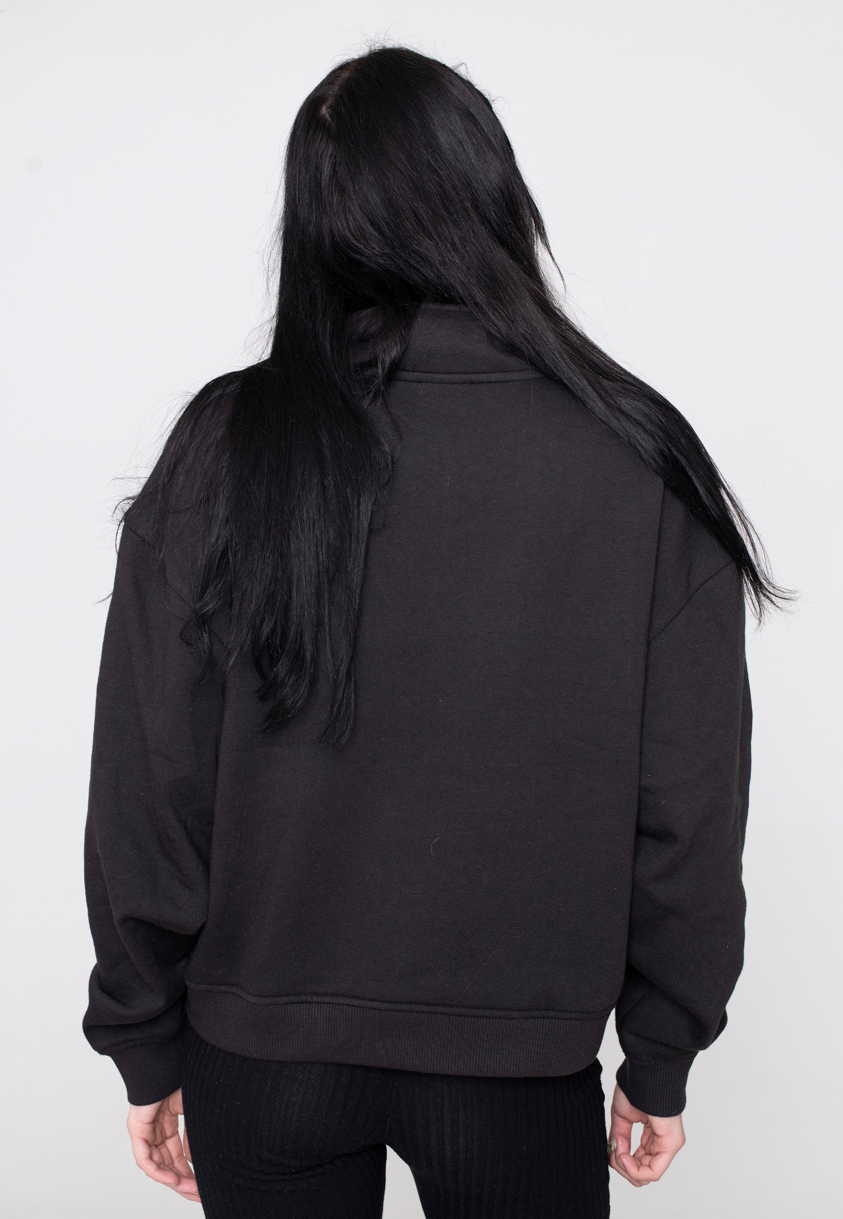 Vans - Leighton Mock Neck Fleece Black - Sweater | Nuclear Blast