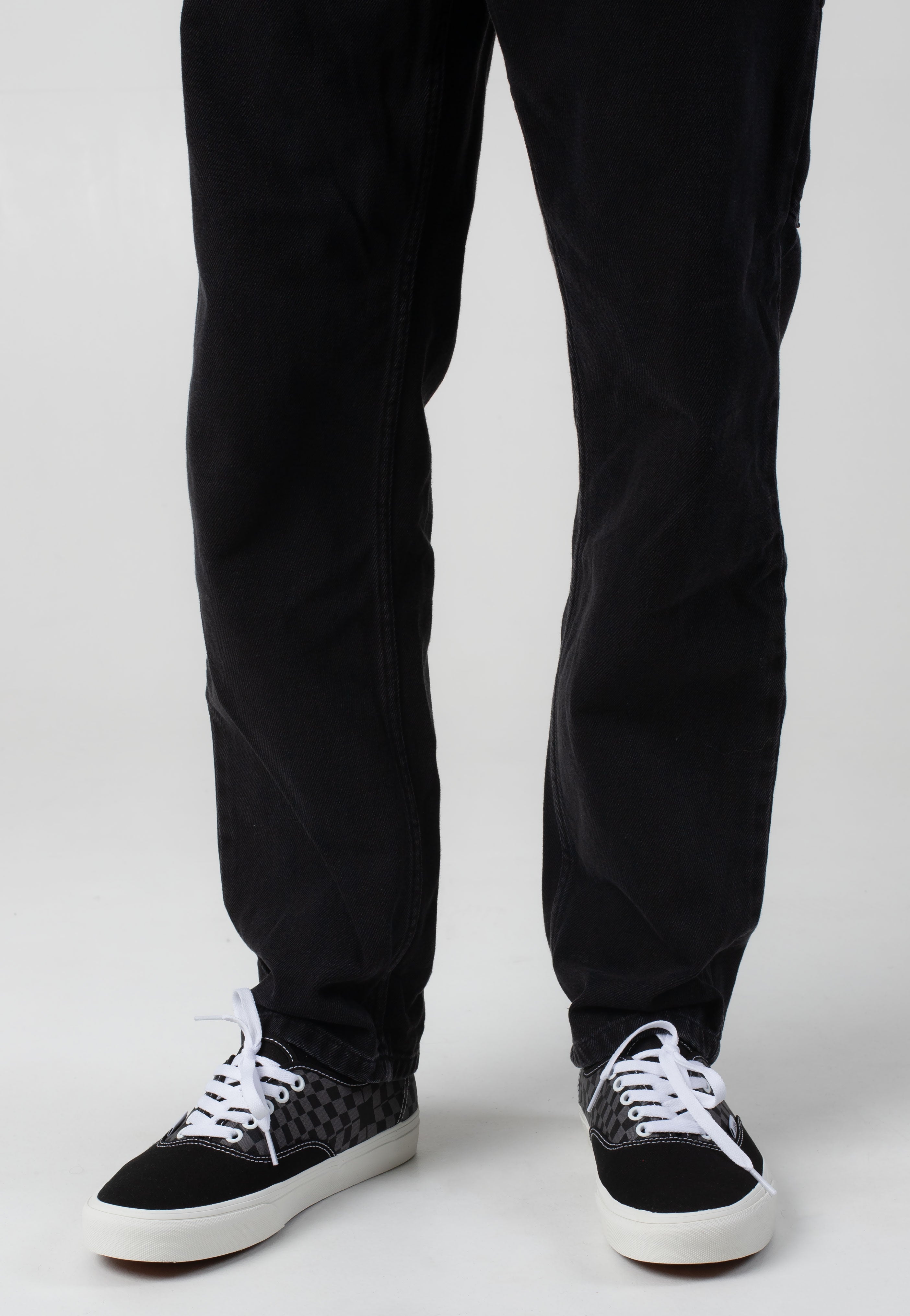 Vans - Authentic Warp Check Black - Shoes | Men-Image