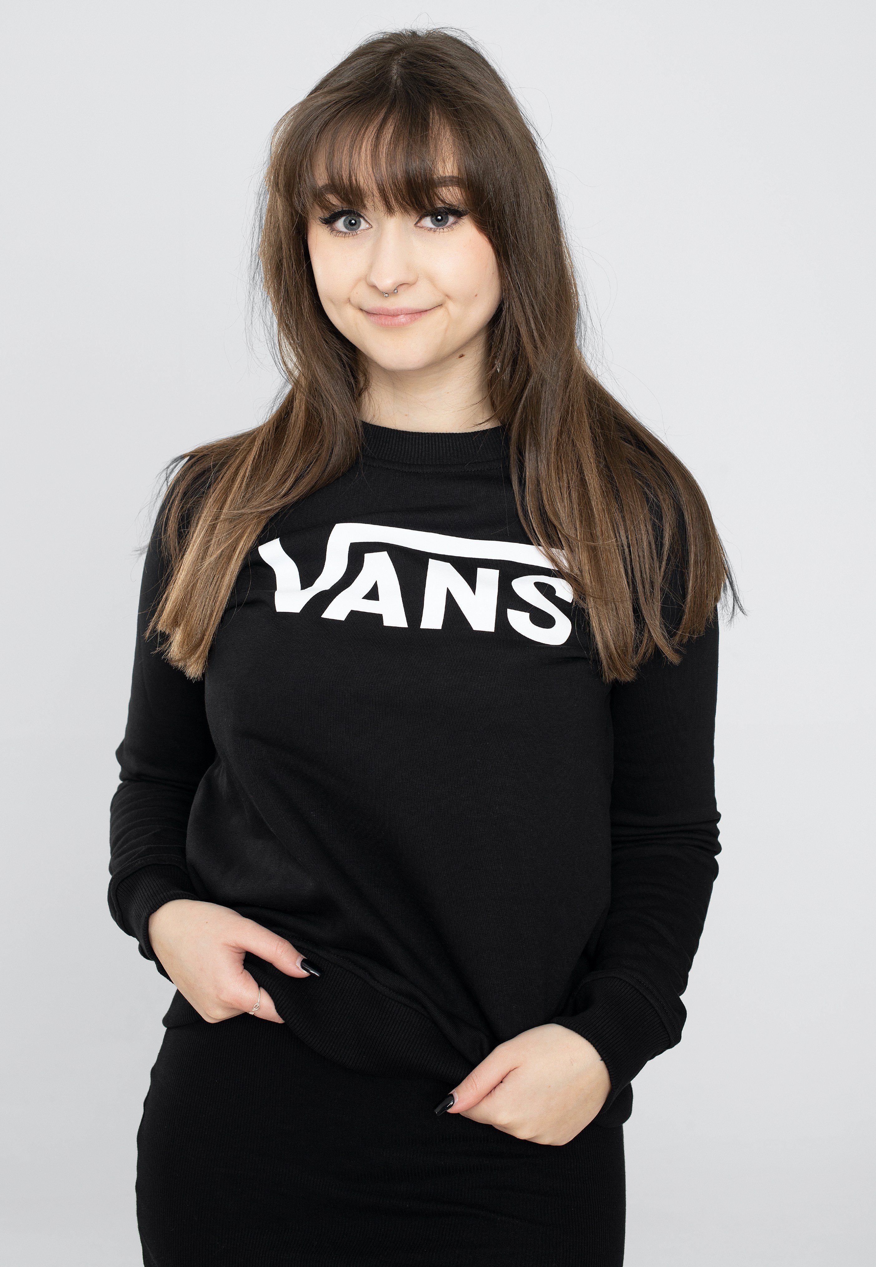 Vans - Classic V Black - Sweater | Women-Image