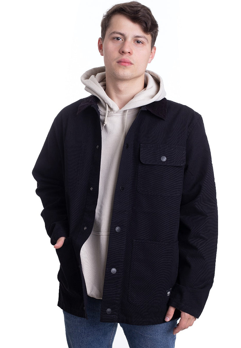Vans drill chore coat black store