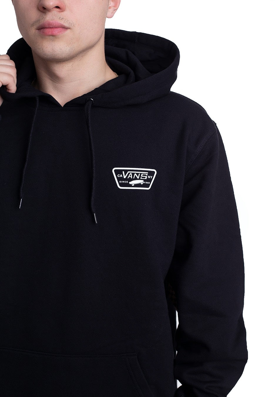 Vans - Full Patched PO II Black - Hoodie | Men-Image