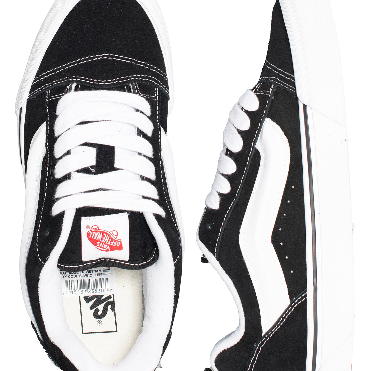 Vans - Knu Skool Black/True White - Shoes | Nuclear Blast