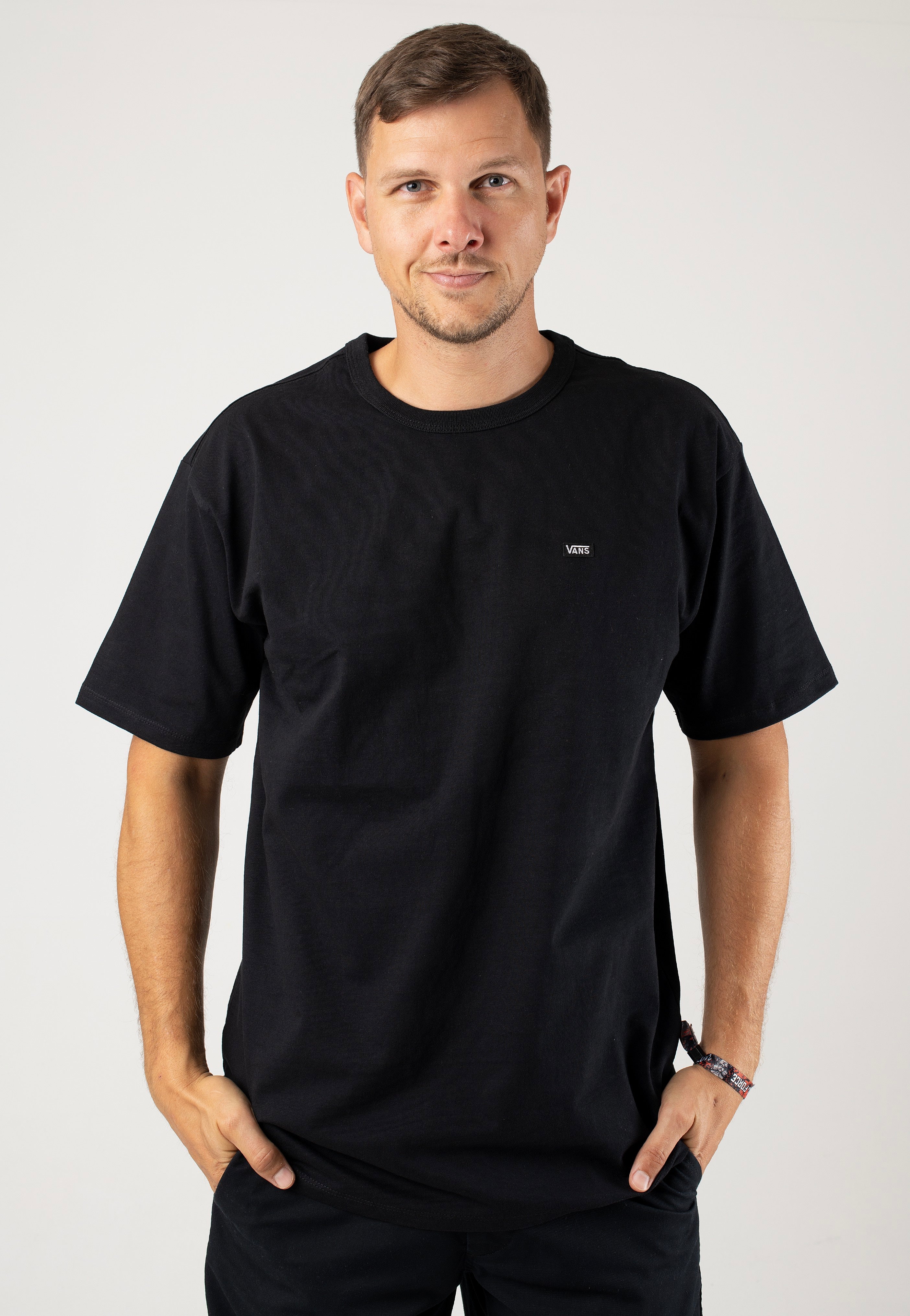 Vans - Off The Wall Classic Off The Wall Black - T-Shirt