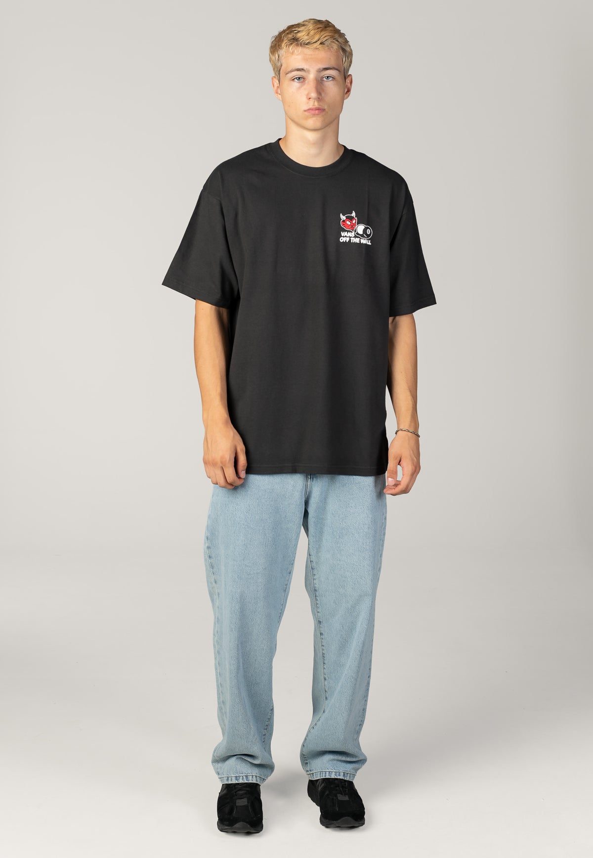 Vans - Old Scratch Black - T-Shirt | Men-Image