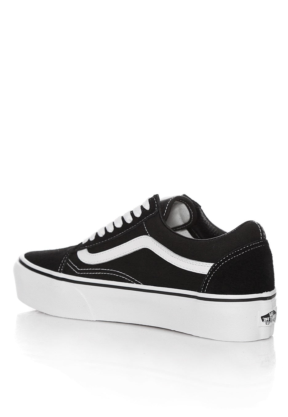 Vans - Old Skool Platform Black/White - Girl Shoes