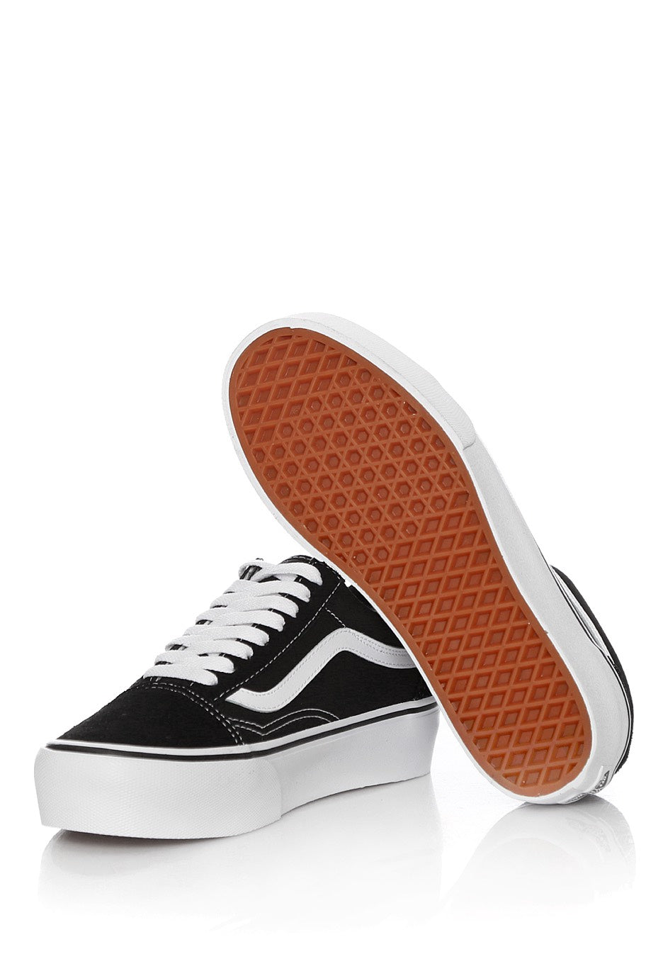 Vans - Old Skool Platform Black/White - Girl Shoes