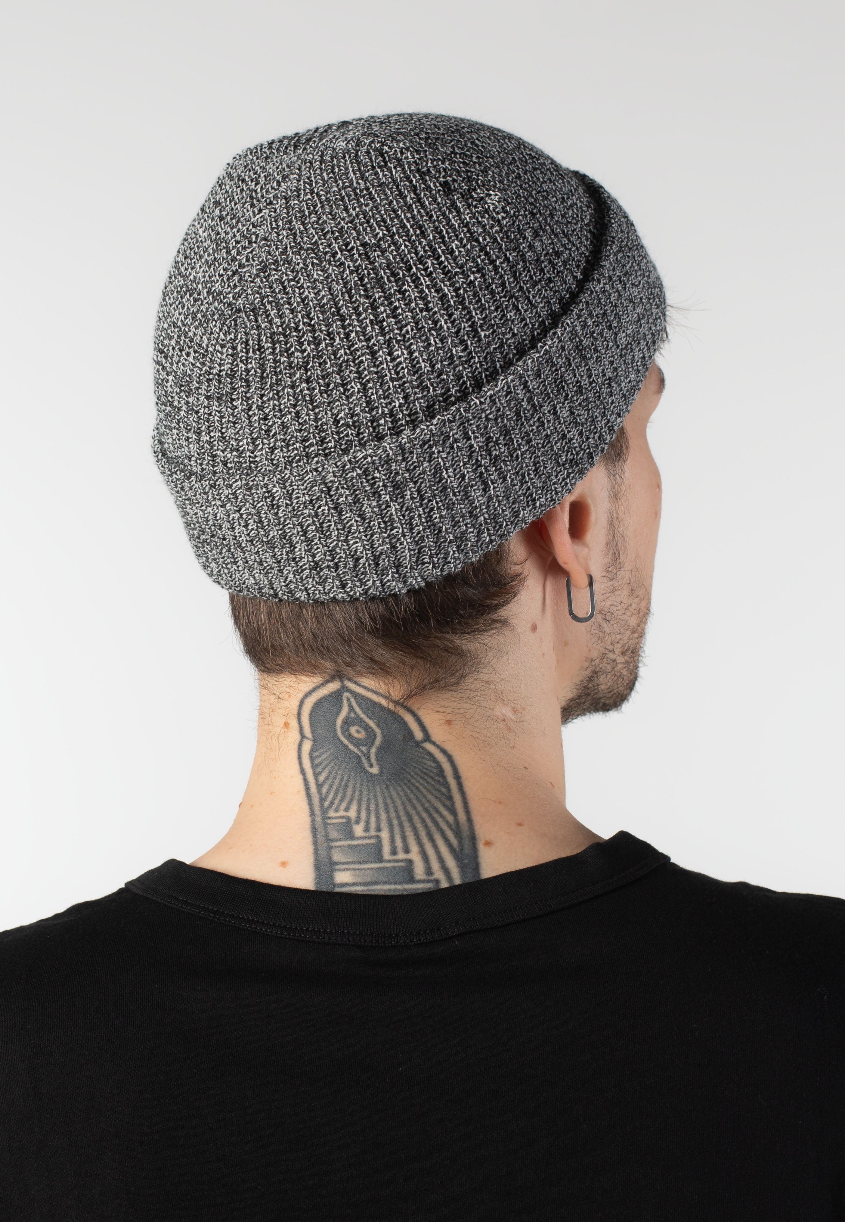 Vans - Original Shallow Cuff Black/Asphalt - Beanie | Neutral-Image