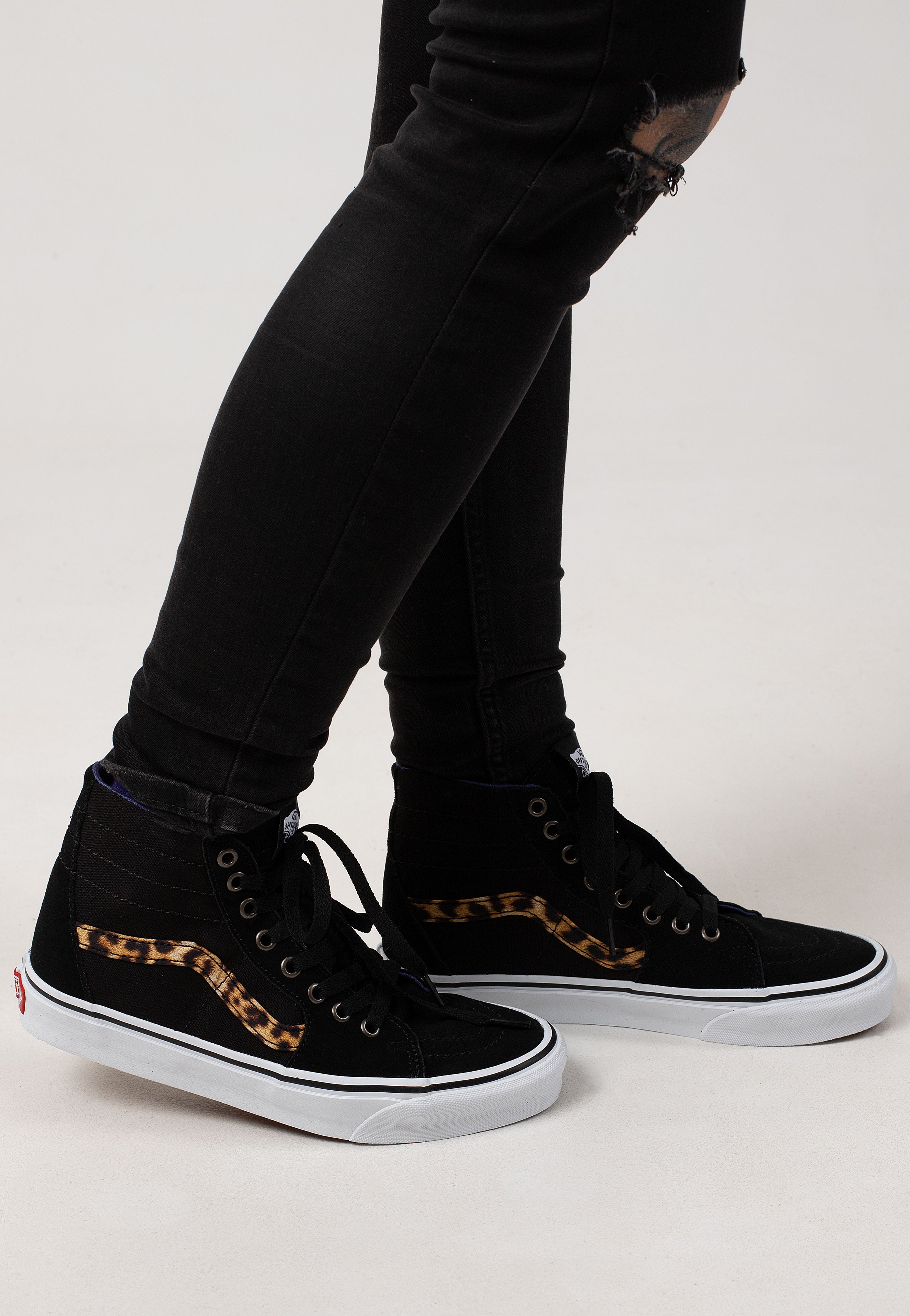 Vans - Sk8-Hi Tapered 90s Grunge Black - Girl Shoes | Women-Image