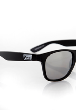 Vans - Spicoli 4 Shades Matte Black/Silver Mirror - Sunglasses | Neutral-Image
