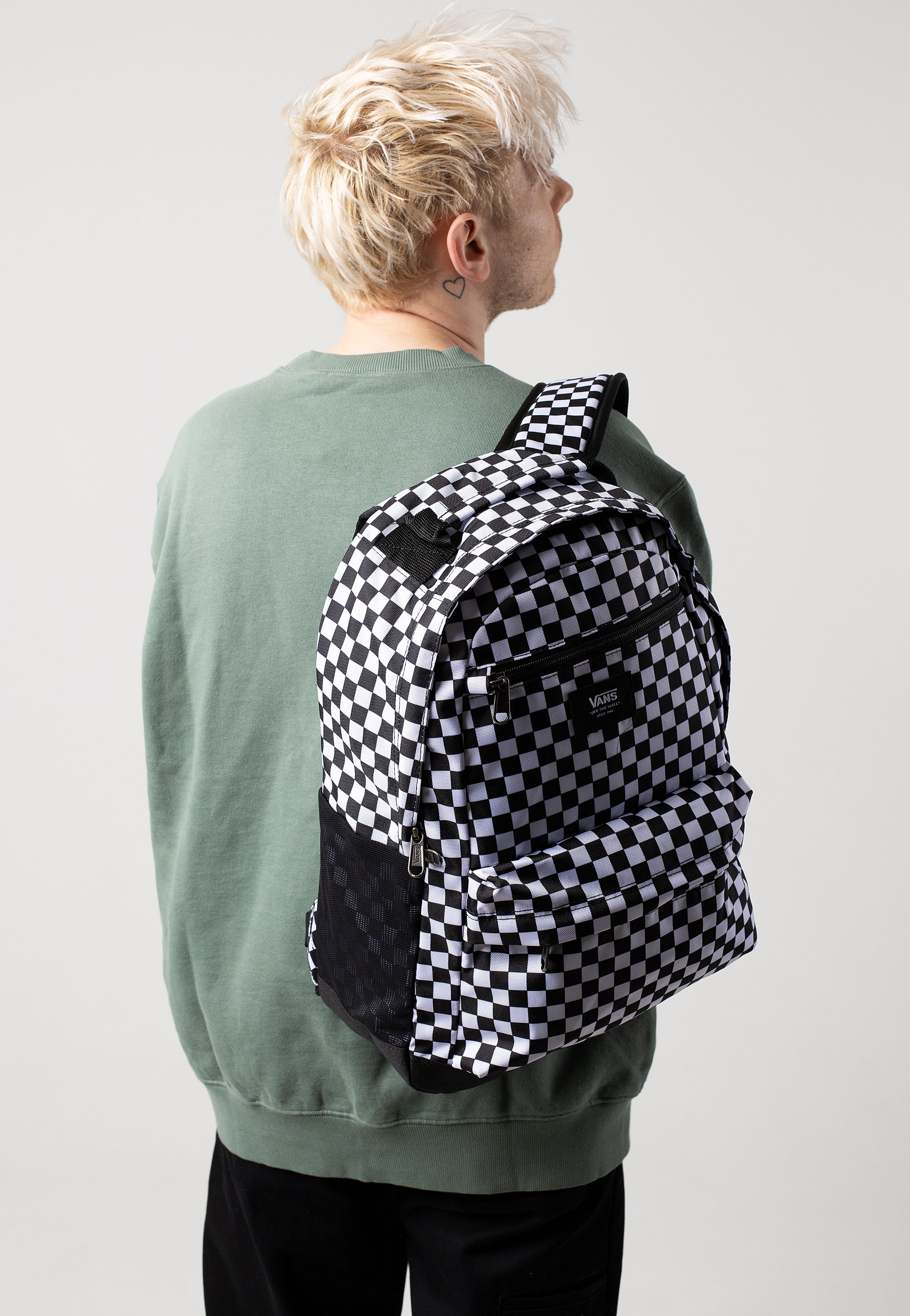 Vans Startle Black White Rucksack Nuclear Blast