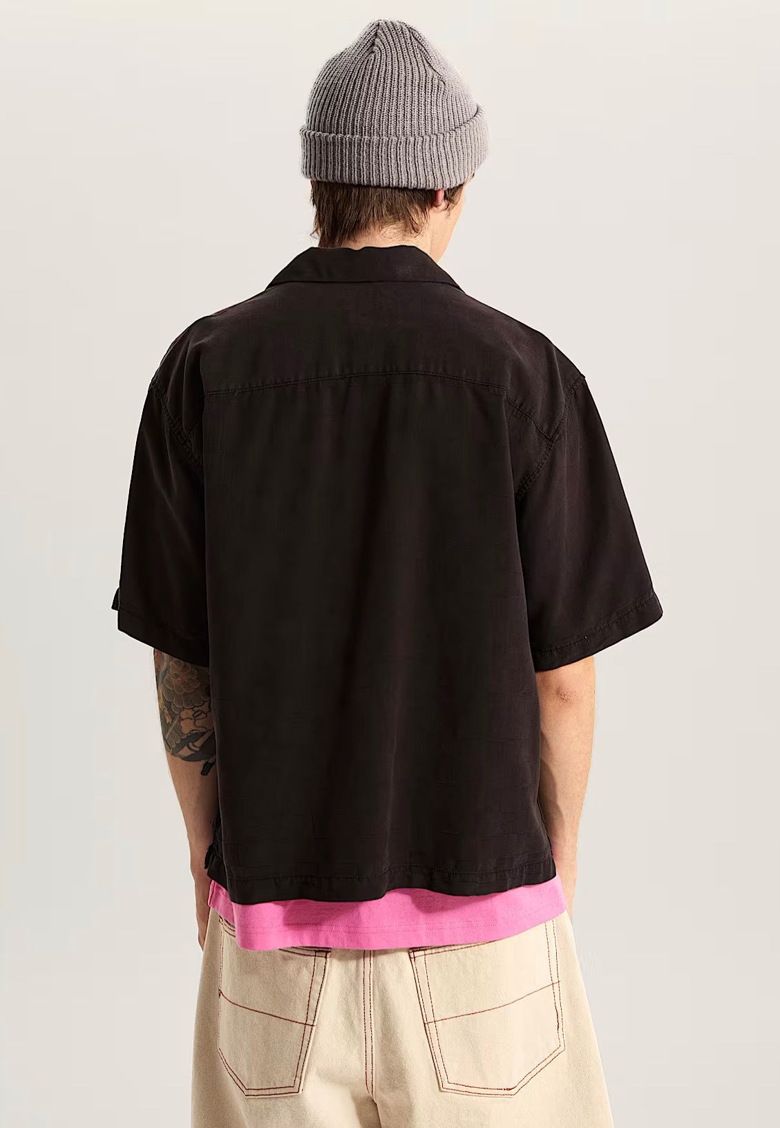Vans - Van Doren Tencel Check Camp Black - Shirt | Men-Image