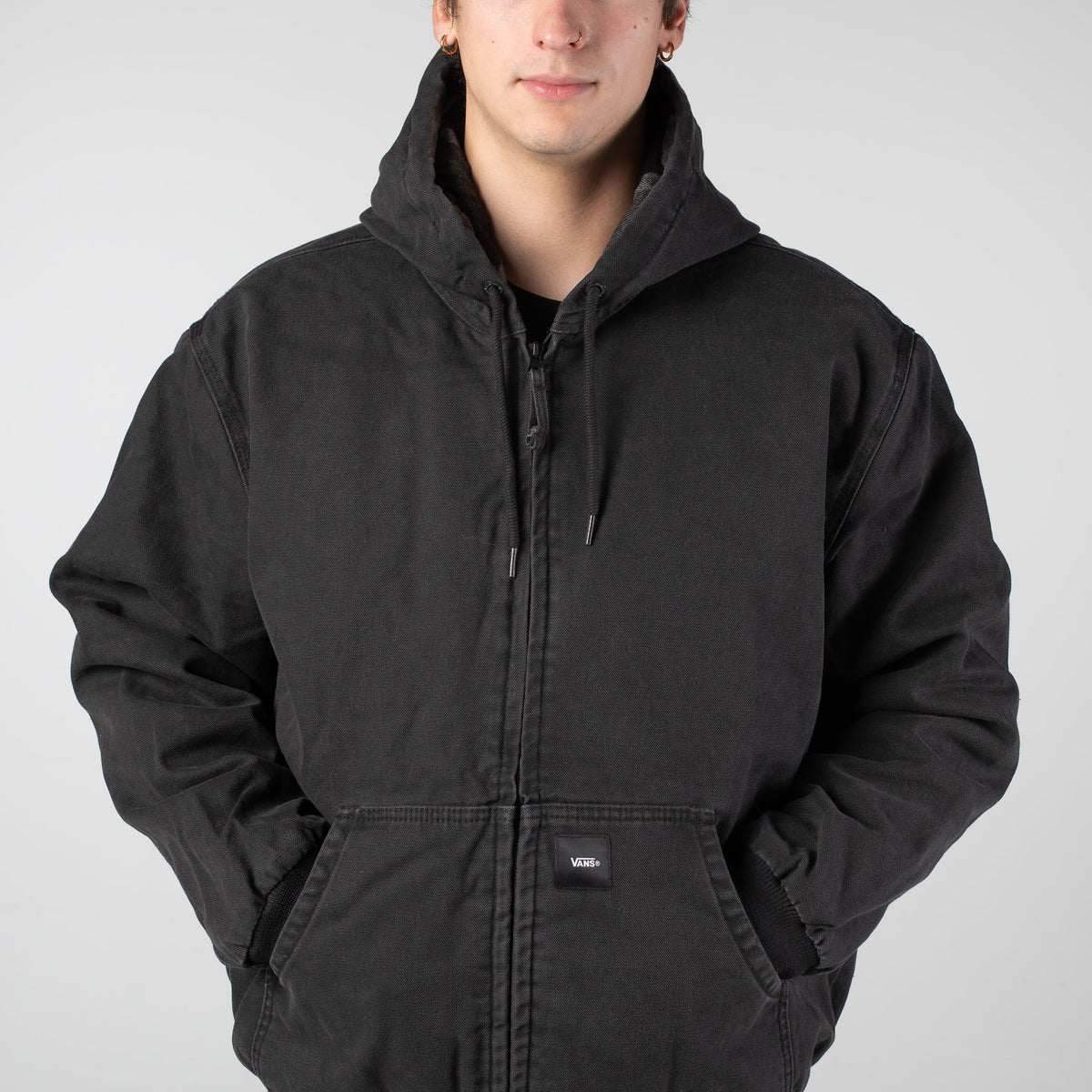 Vans - Workwear Canvas Full Zip Black - Jacket | Nuclear Blast