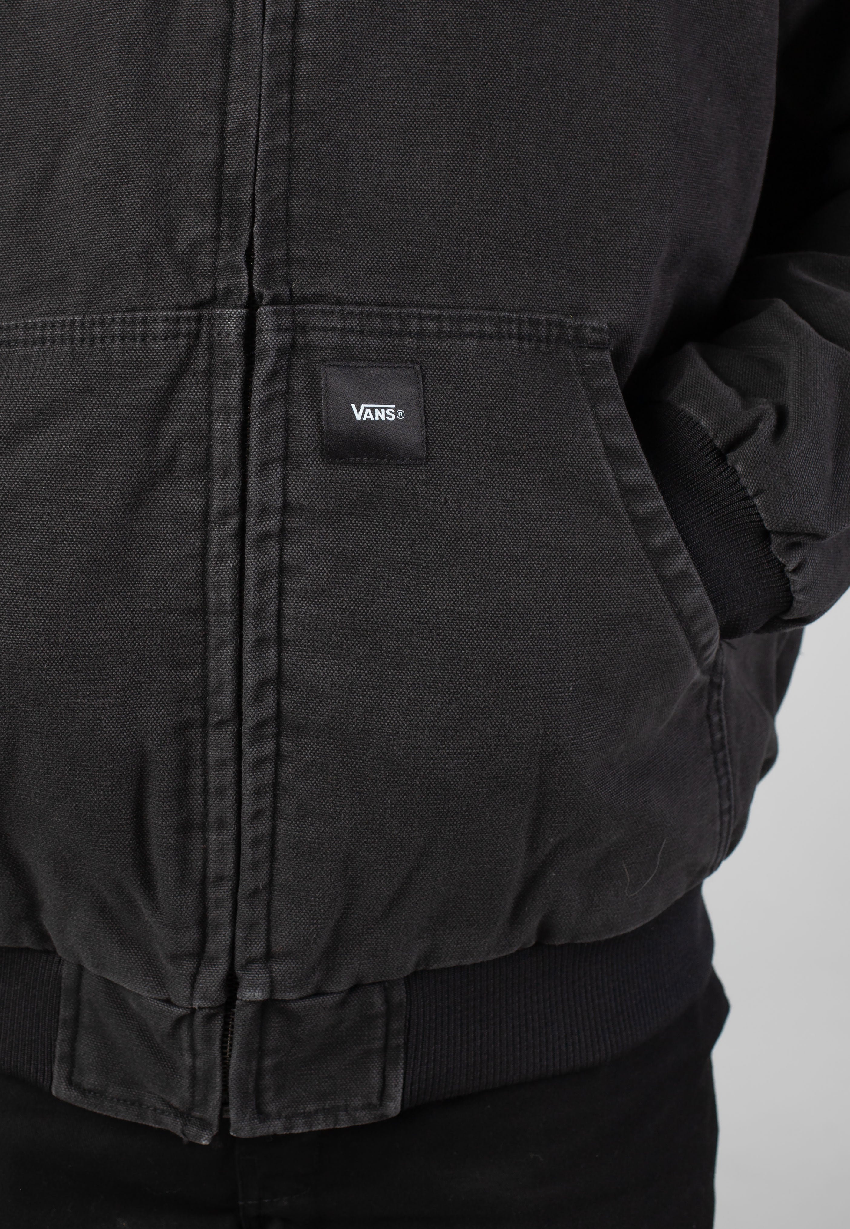 Vans - Workwear Canvas Full Zip Black - Jacket | Men-Image