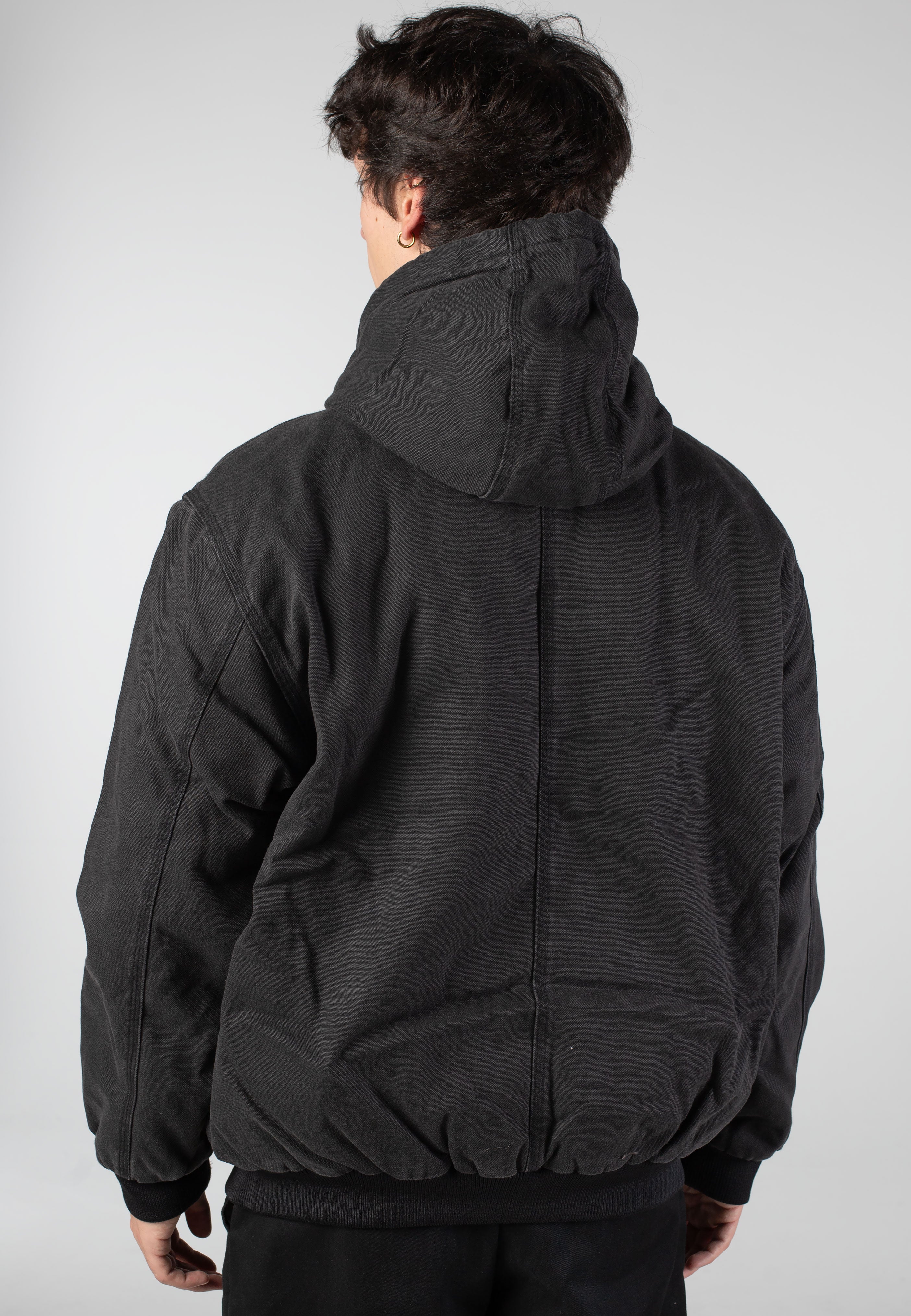 Vans - Workwear Canvas Full Zip Black - Jacket | Men-Image