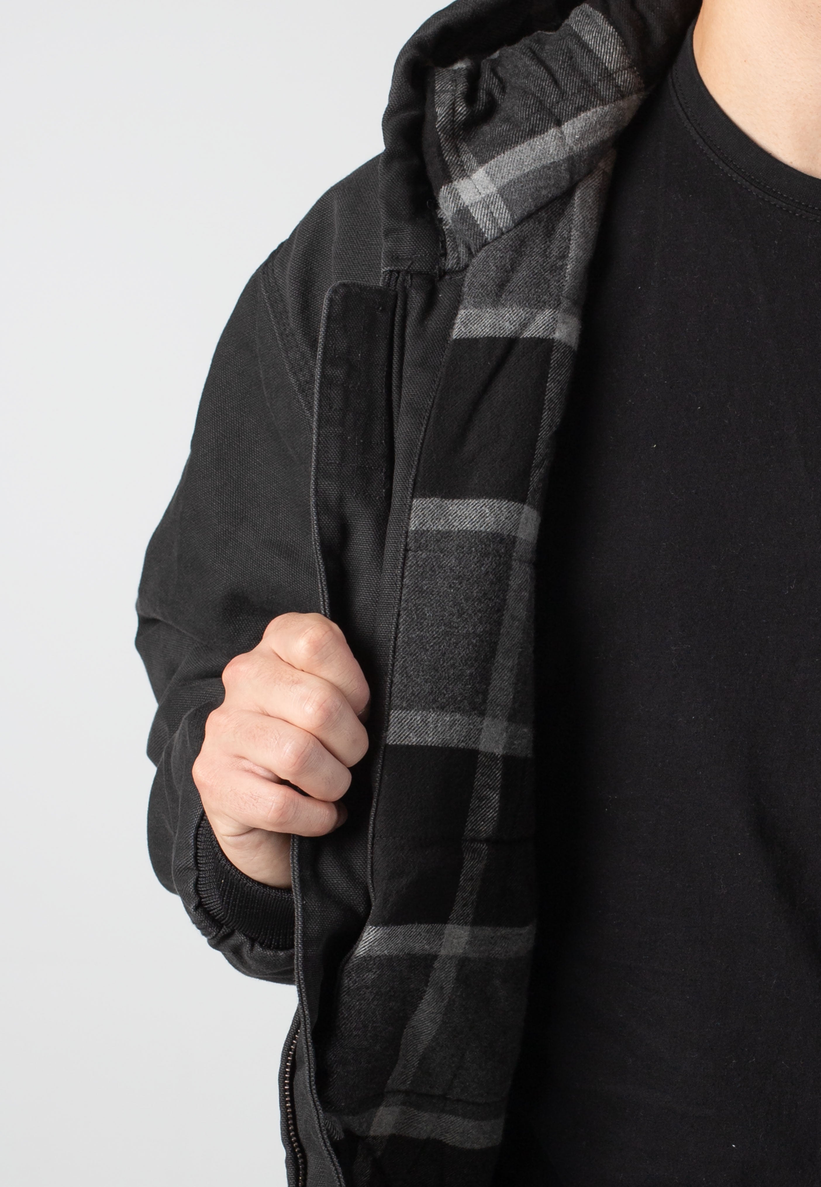 Vans - Workwear Canvas Full Zip Black - Jacket | Nuclear Blast