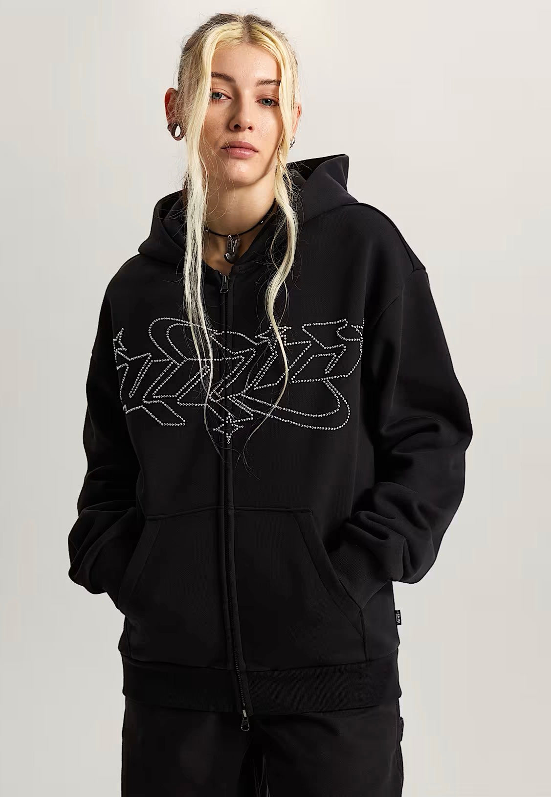 Vans - Y2K Star Black - Zipper | Women-Image