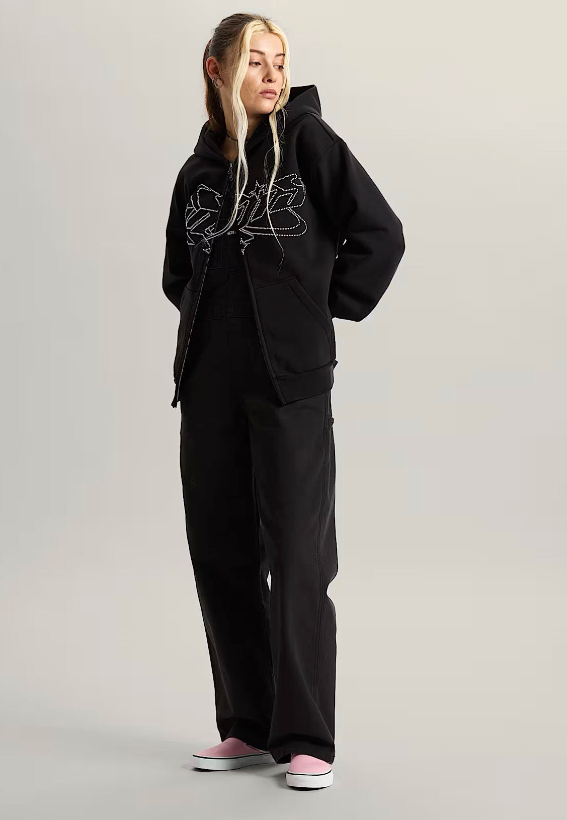 Vans - Y2K Star Black - Zipper | Women-Image