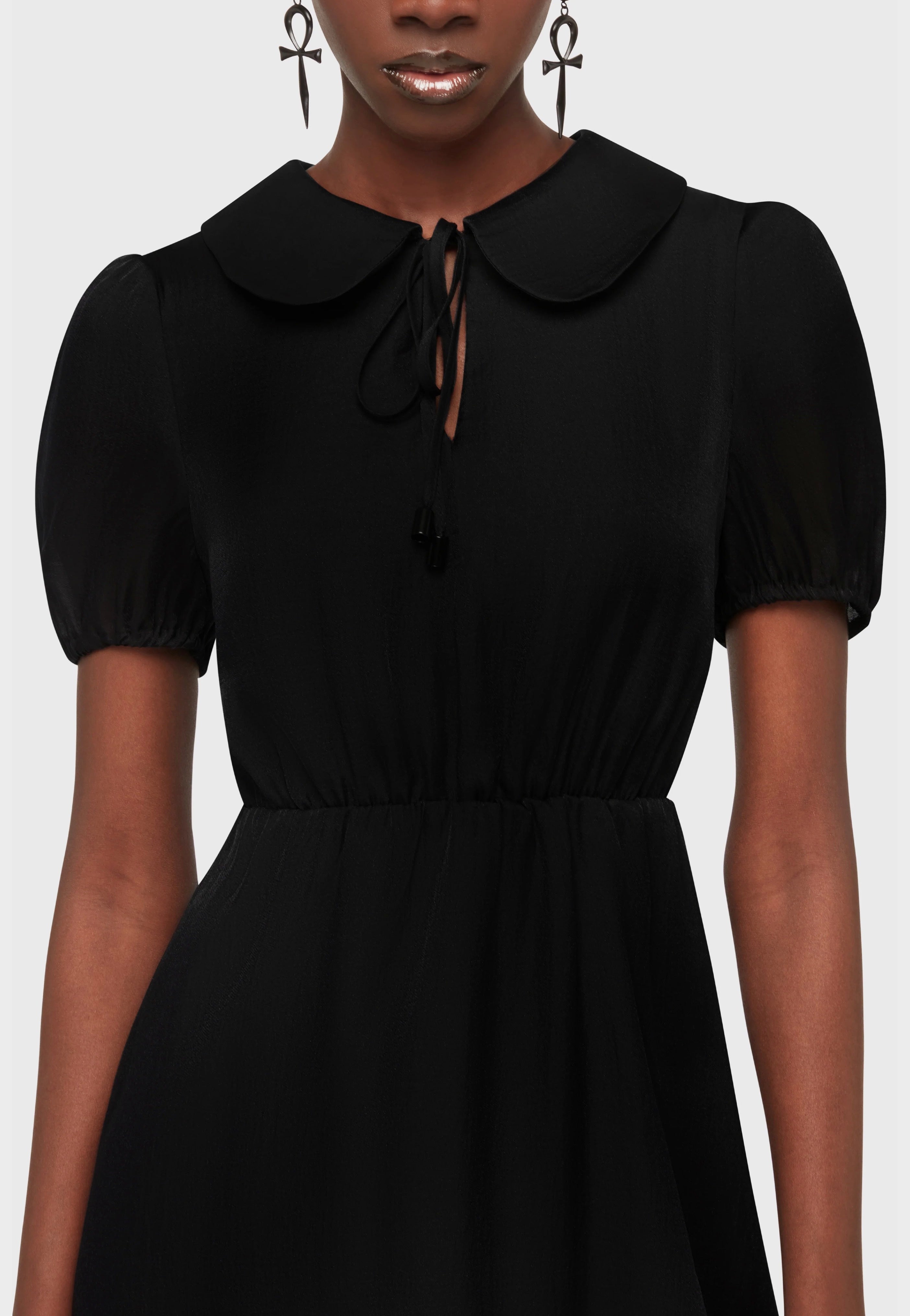 Killstar x Kihilist - Velcarin Black - Dress | Women-Image