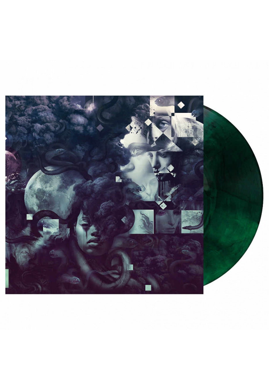 Vildhjarta - Thousands Of Evils (Forte) Transparent Green/Black - Marbled Vinyl