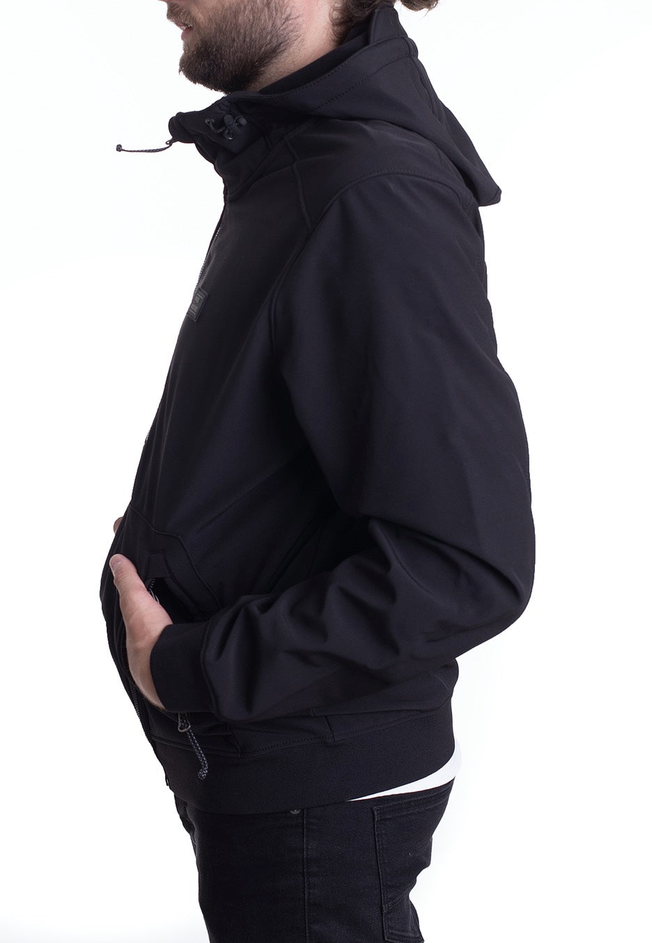 Vintage Industries Ashore Softshell Black Jacke