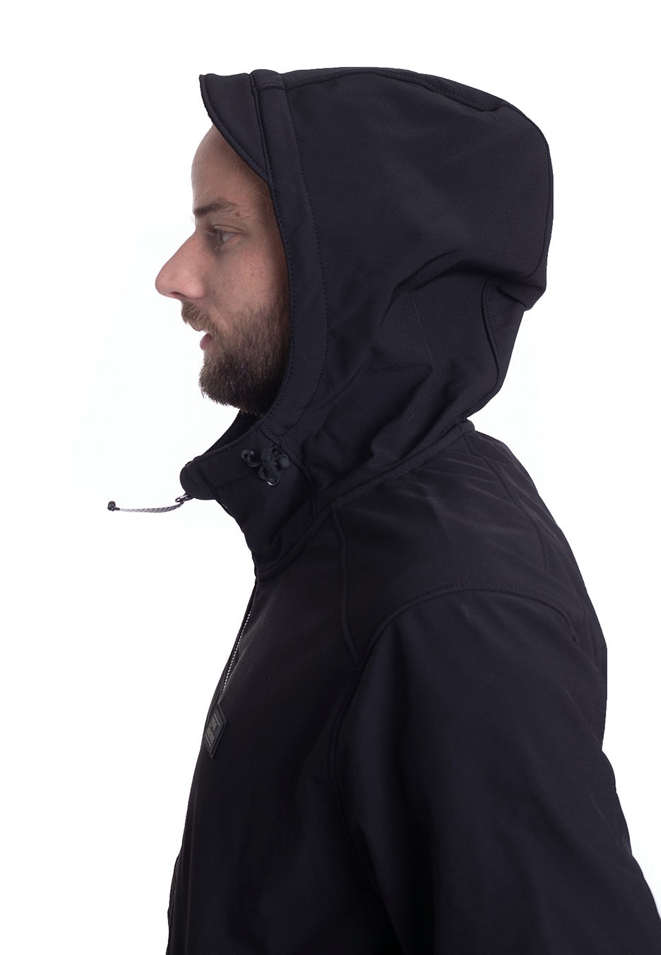 Vintage Industries Ashore Softshell Black Jacke