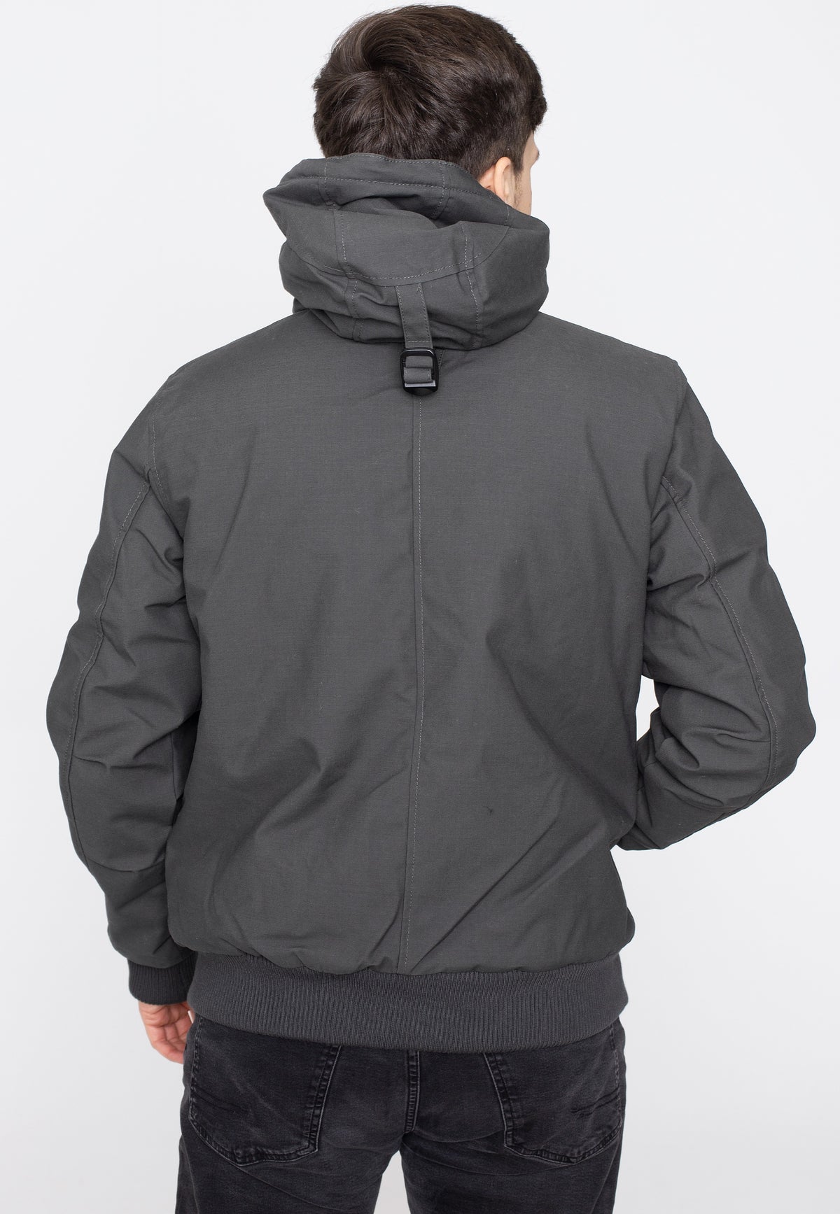 Vintage Industries Datton Grey Chaqueta