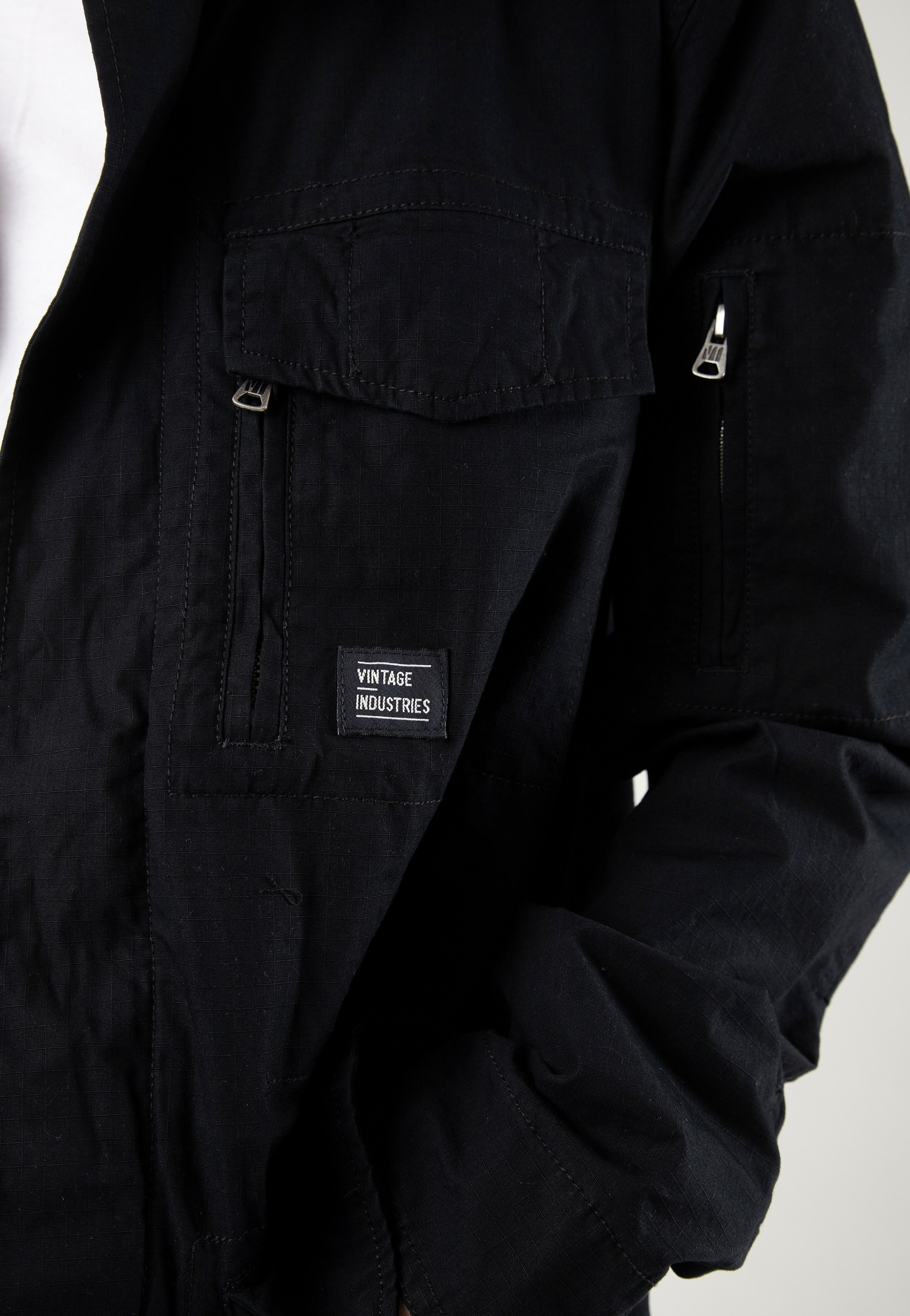 Vintage Industries - Cranford Black - Jacket | Men-Image