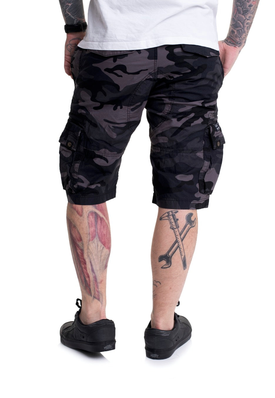 Vintage Industries - Gandor Dark Camo - Shorts | Nuclear Blast