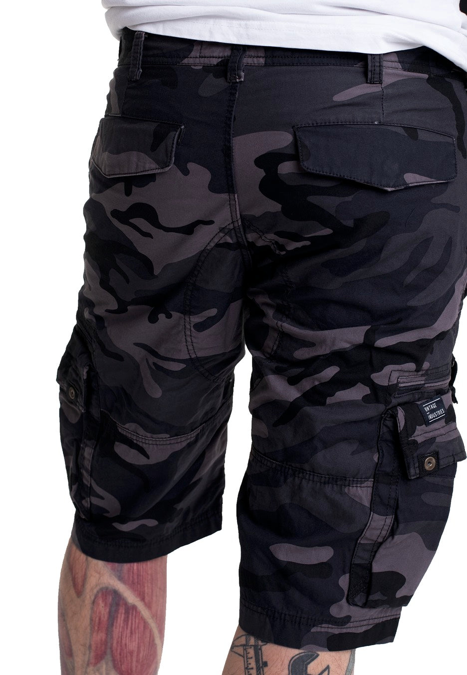 Vintage Industries - Gandor Dark Camo - Shorts