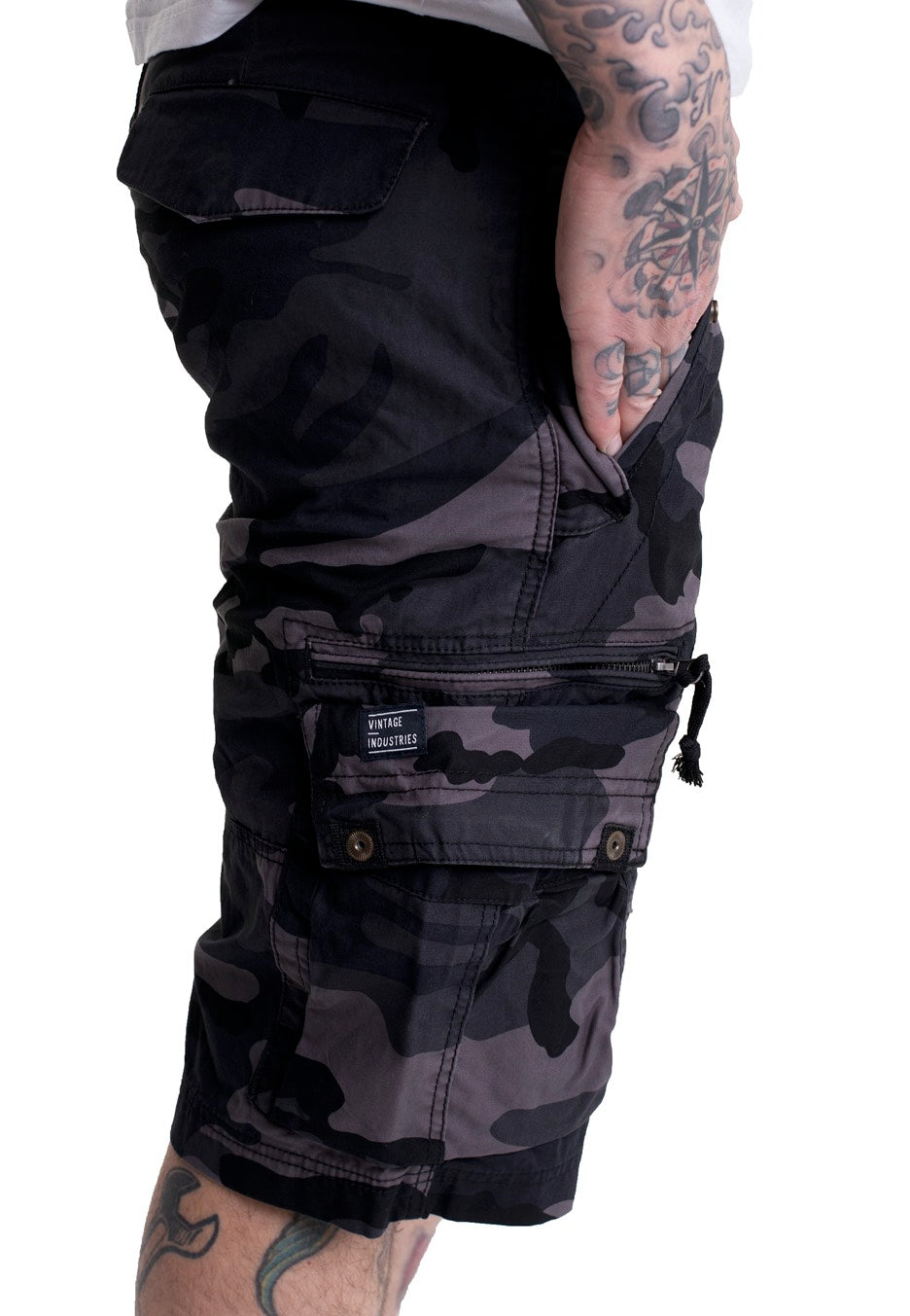 Vintage Industries - Gandor Dark Camo - Shorts