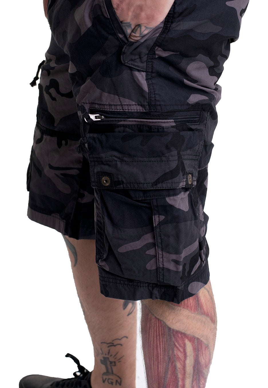 Vintage Industries - Gandor Dark Camo - Shorts