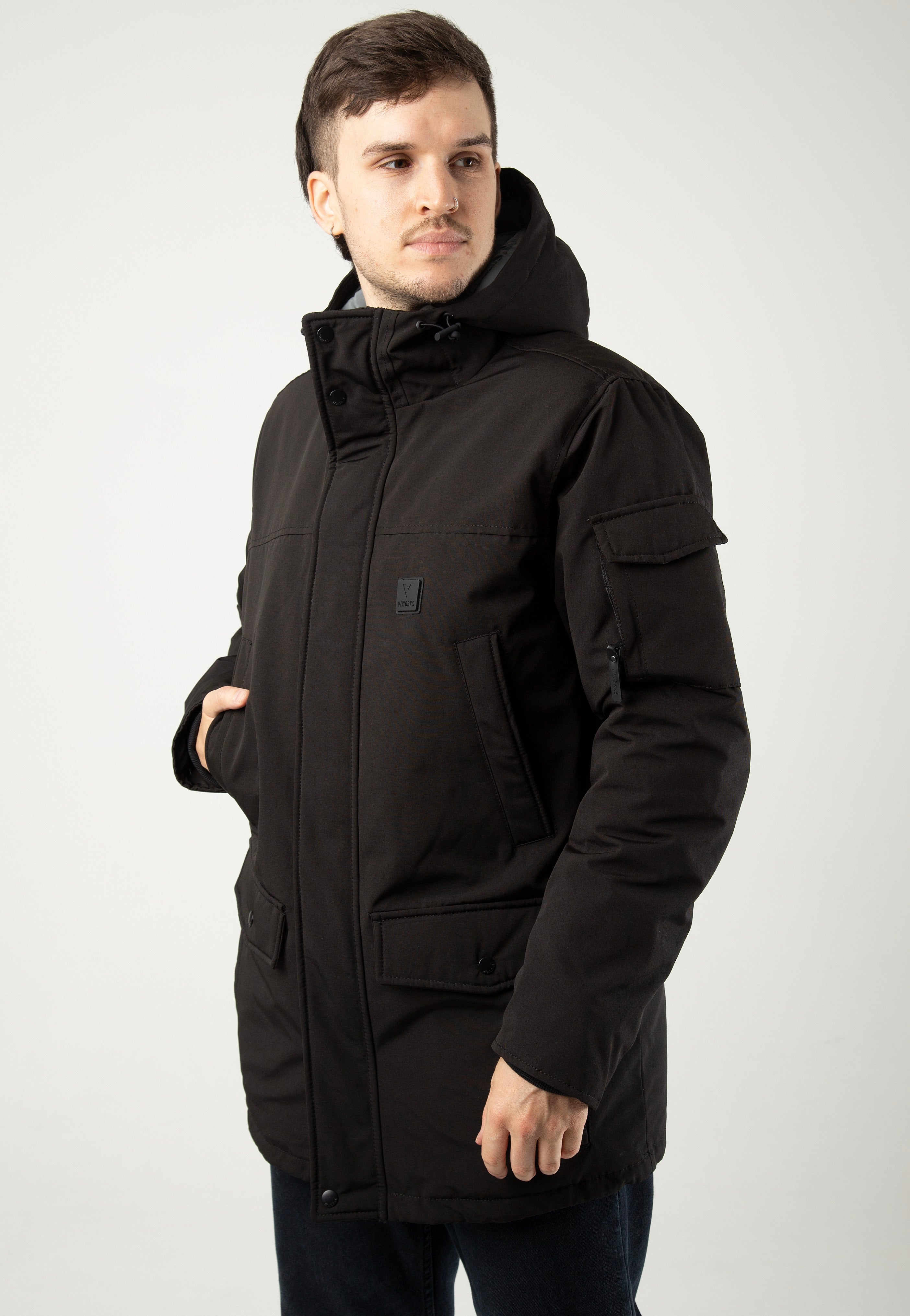 Vintage Industries - Gavyn Black - Jacket | Men-Image
