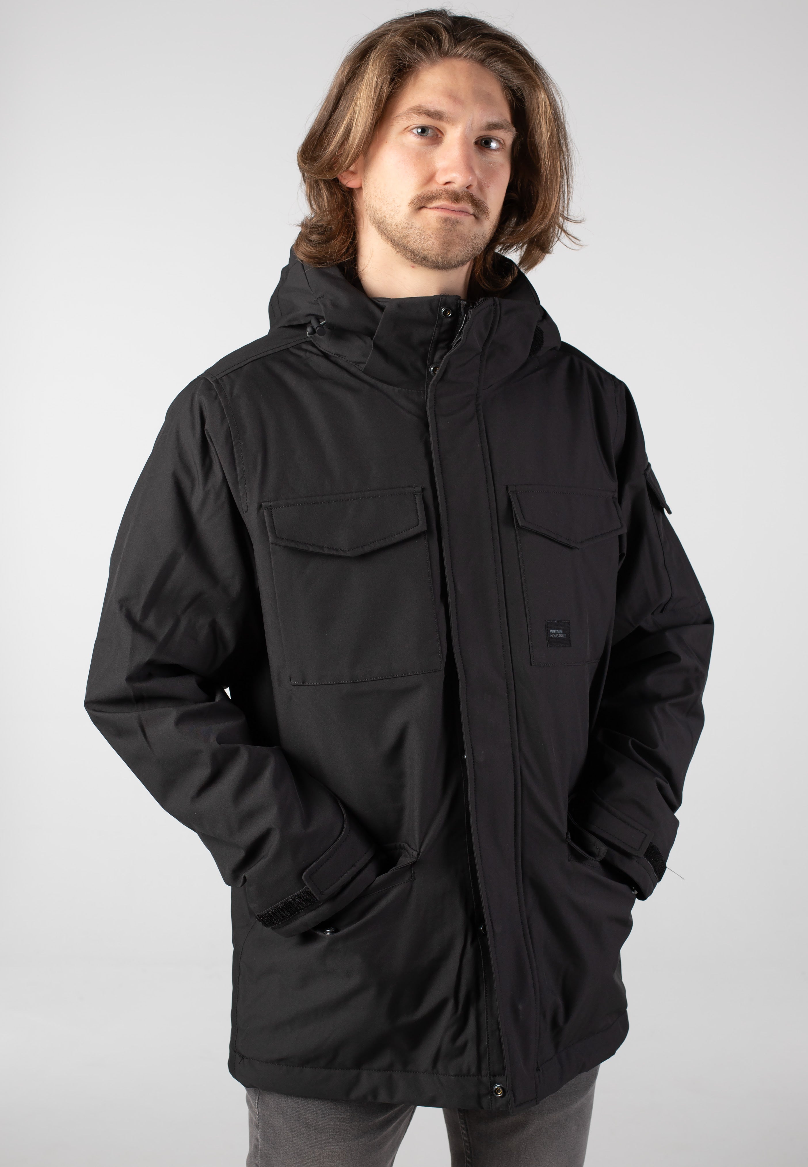 Vintage Industries - Kendall Black - Jacket | Men-Image