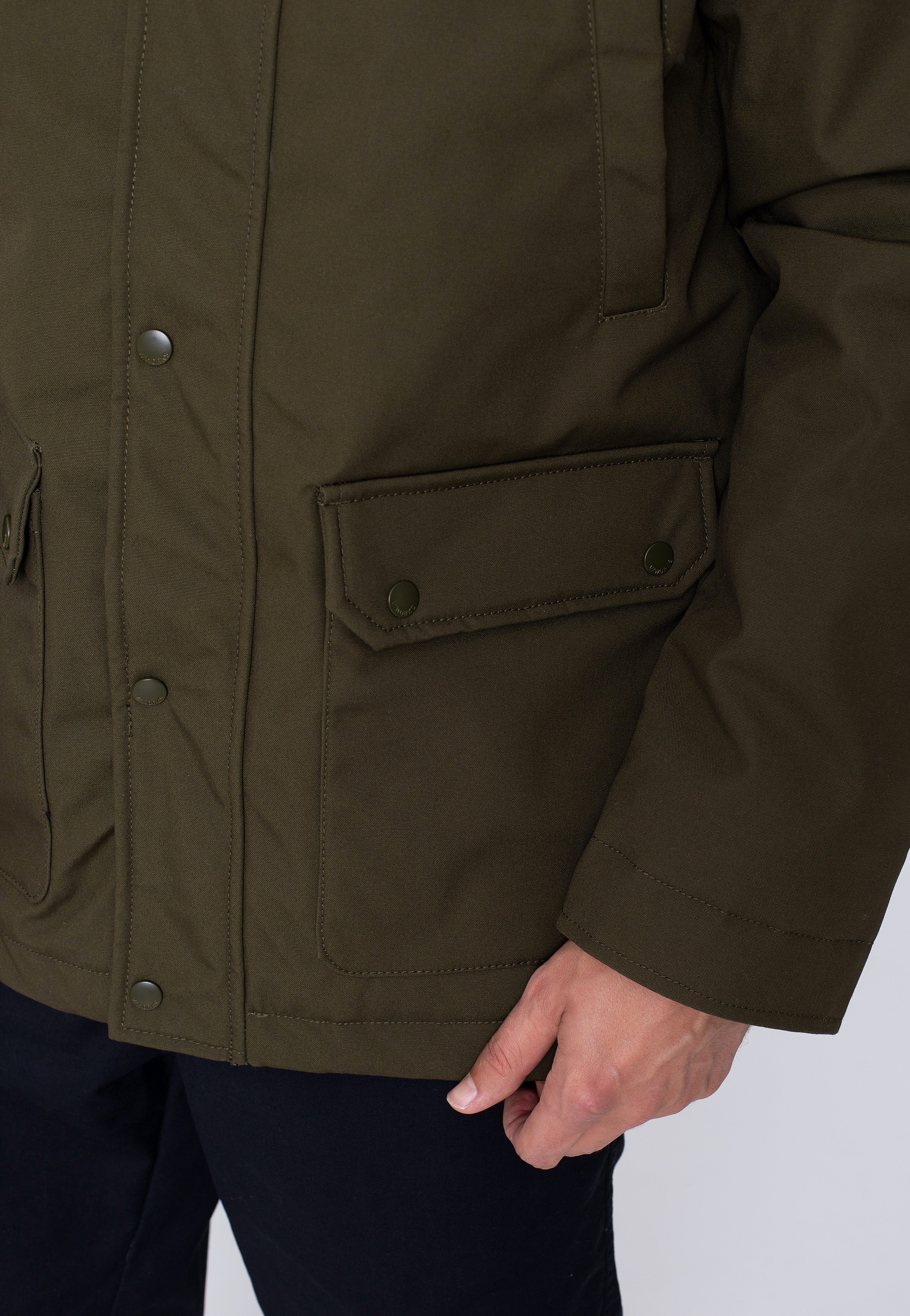 Vintage Industries - Ledger Olive - Jacket