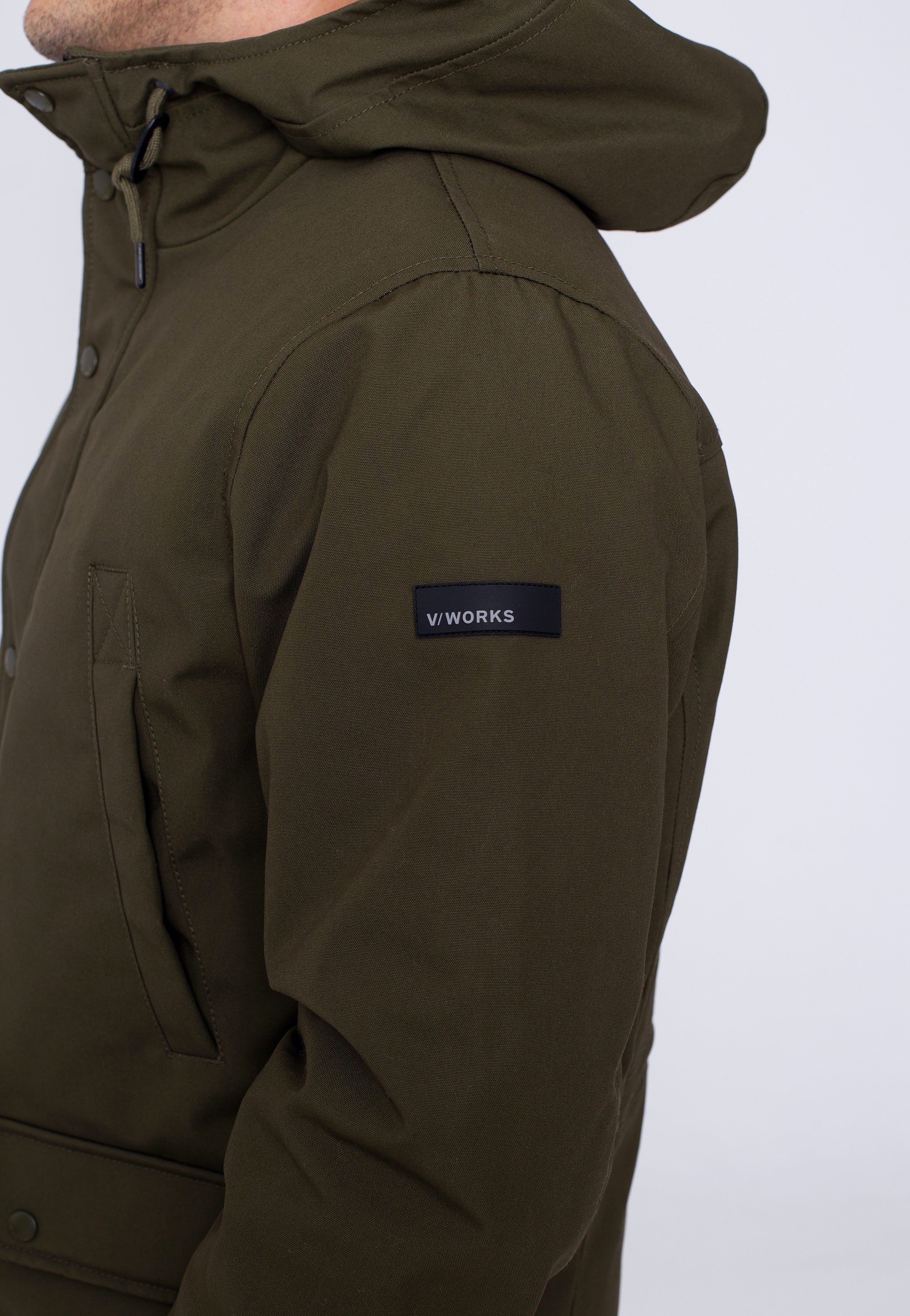 Vintage Industries - Ledger Olive - Jacket