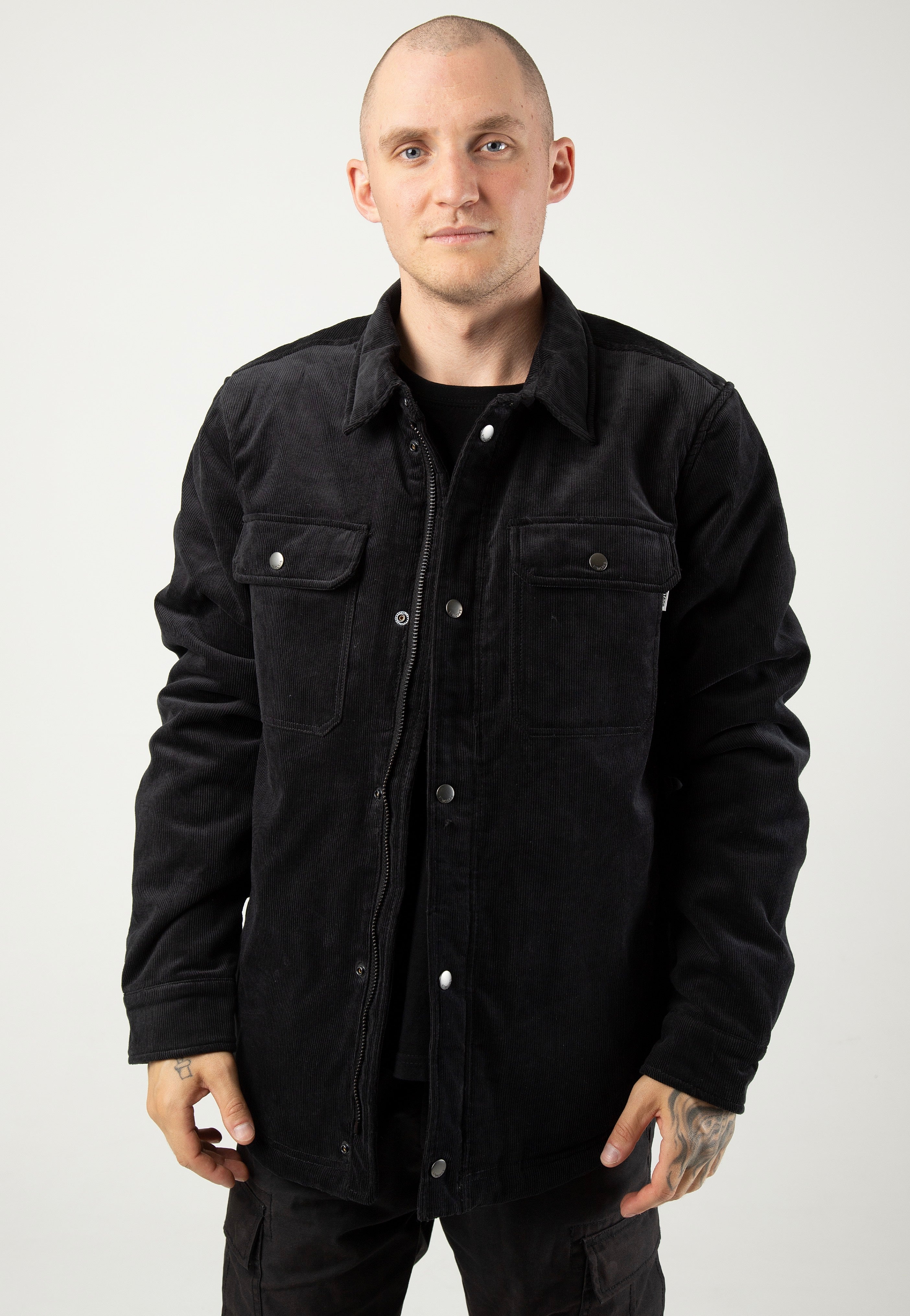 Vintage Industries - Steven Padded Black - Jacket