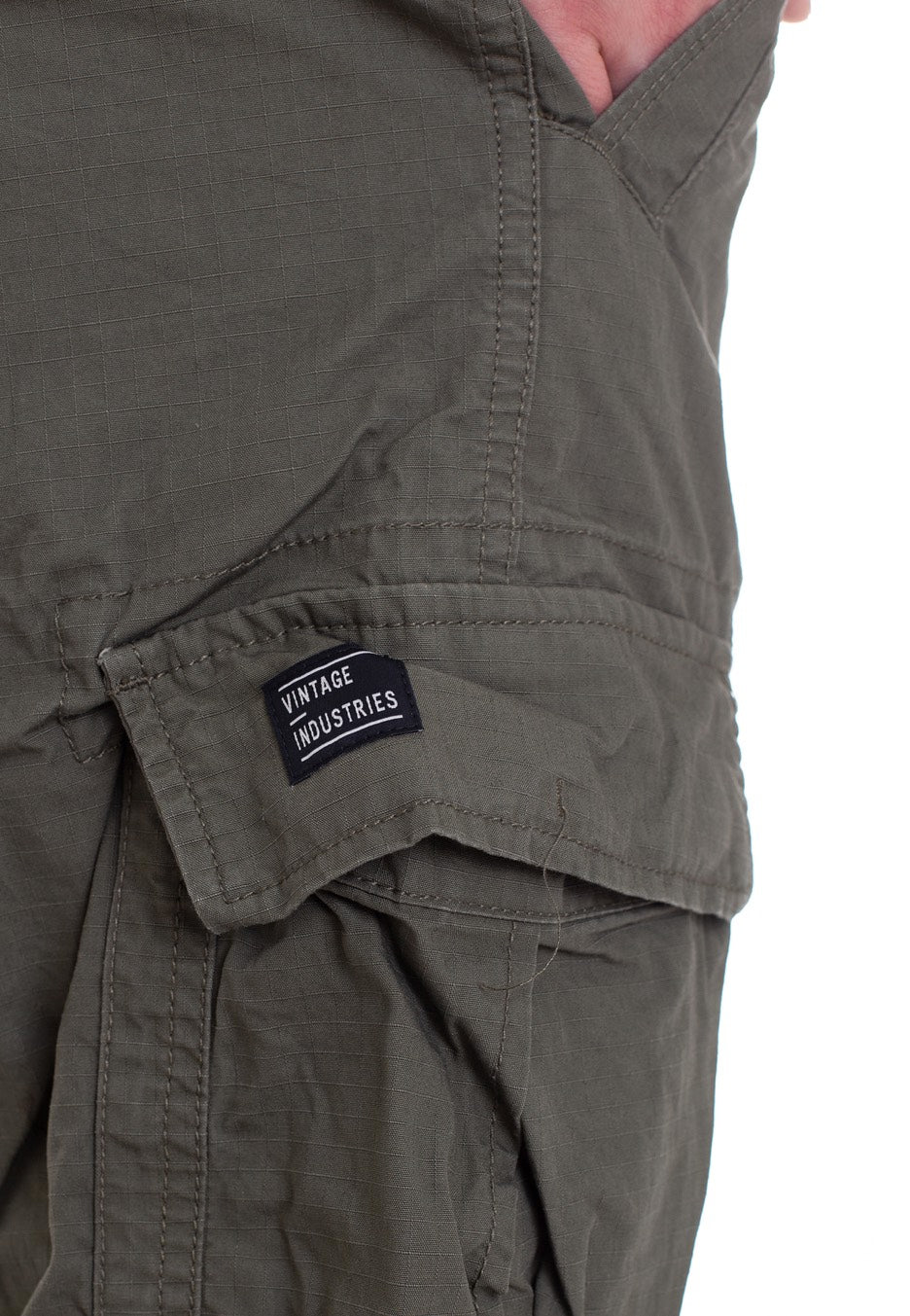 Vintage Industries - Terrance Olive Drab - Shorts