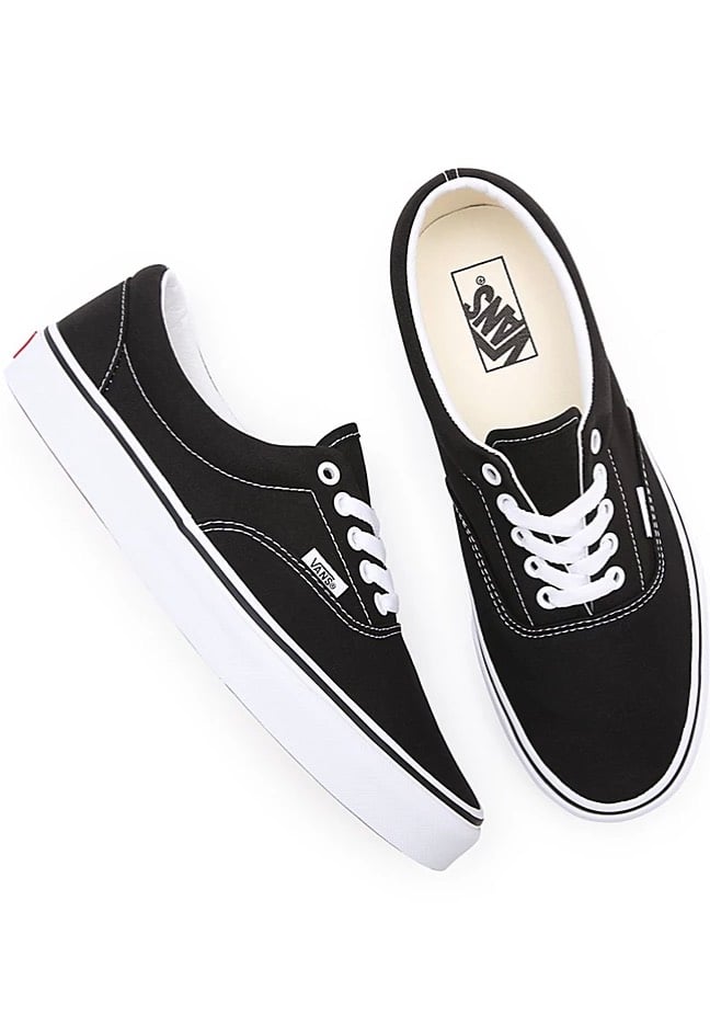 Vans - Era Black/White - Girl Shoes