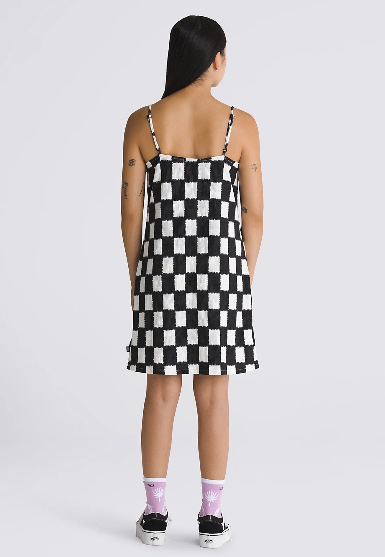 Vans - Benton Checker Cami Black/Marshmallow - Dress