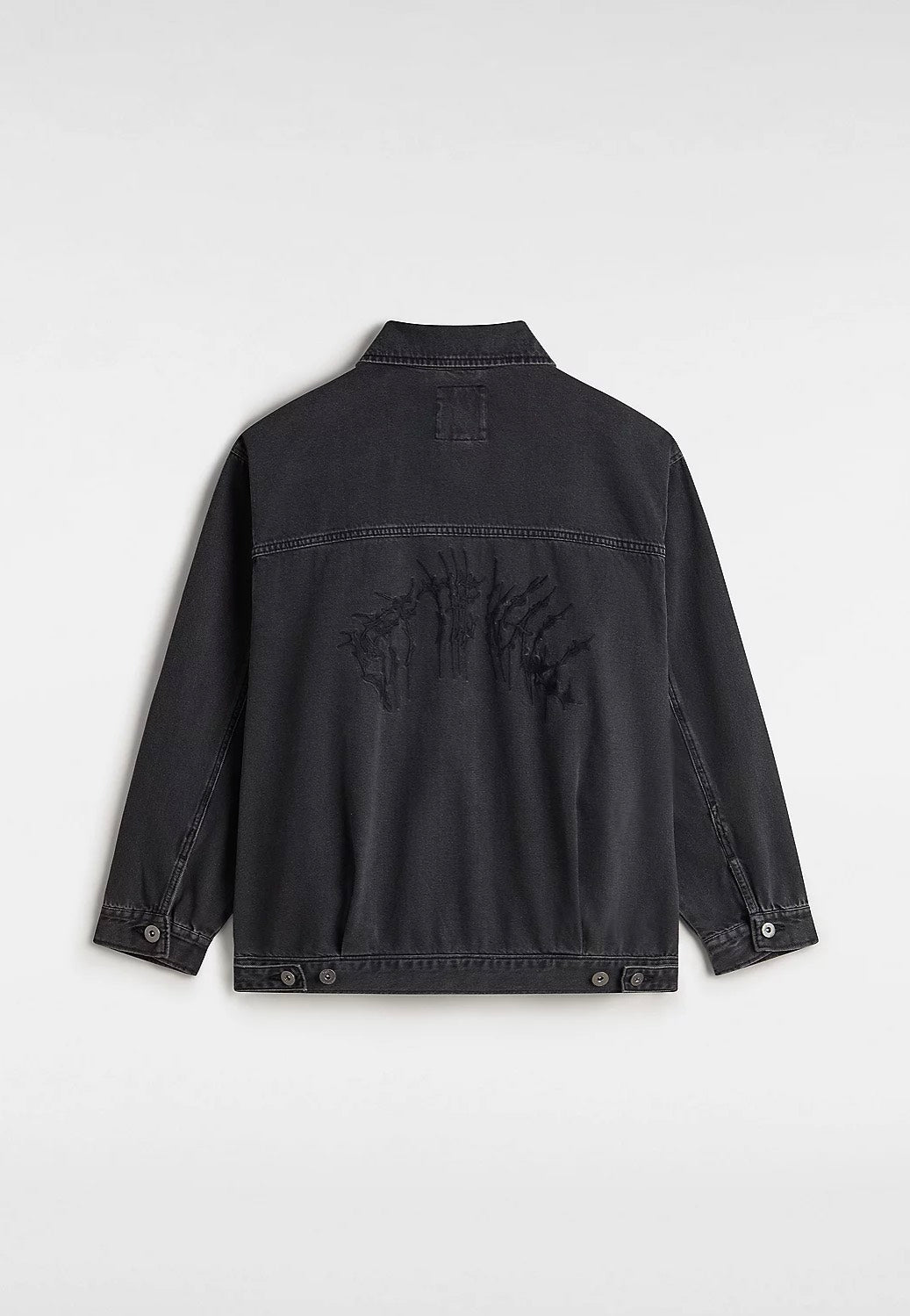 Vans - Pitstop Denim Metal Station Washed Black - Jeans Jacket | Women-Image