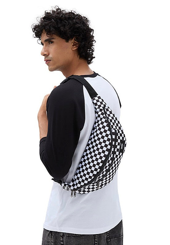 Vans - Ward Cross Body Pack Black/White Check - Hip Bag