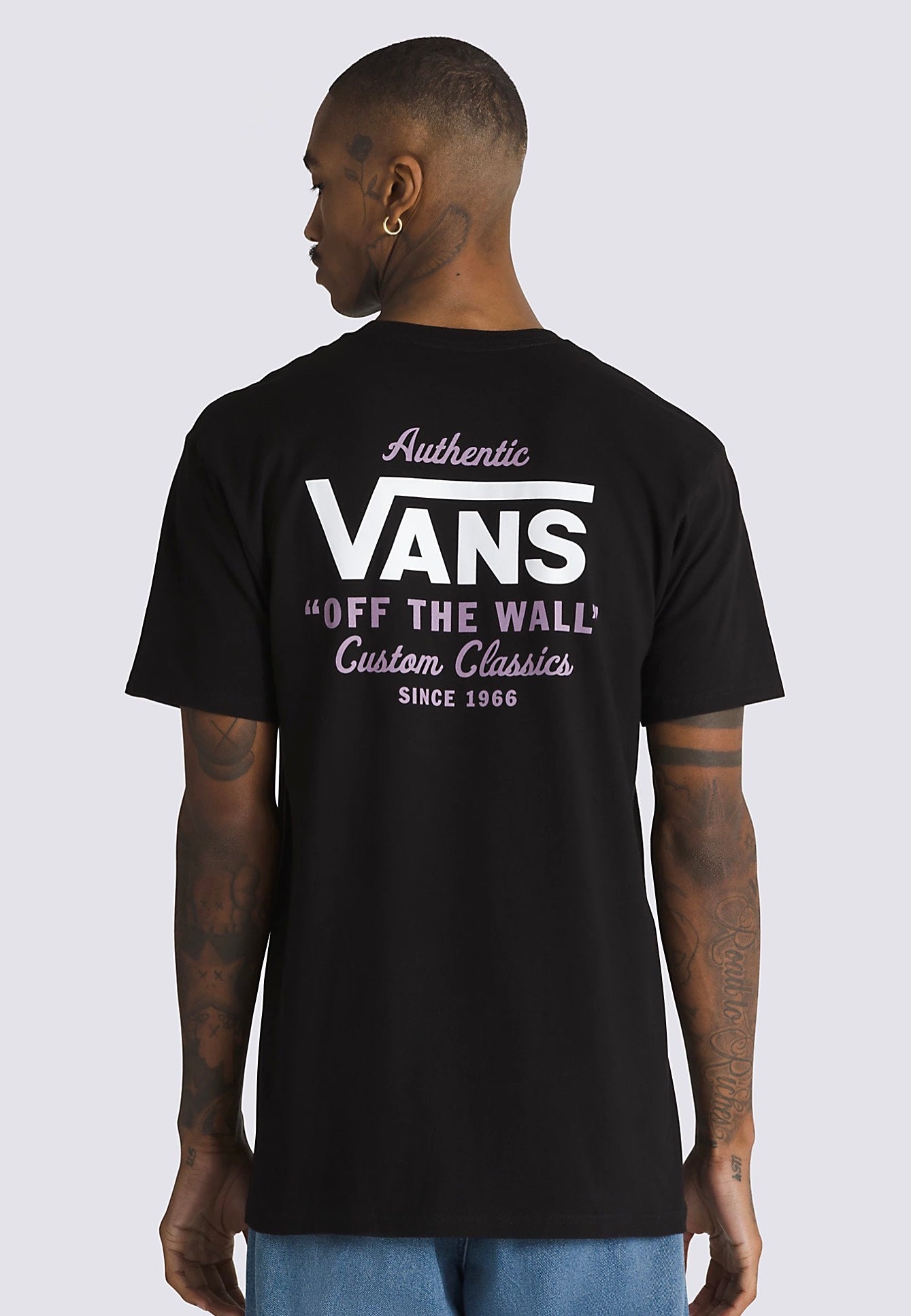 Vans Men Vans Since 1966 T Shirt Mens Vans Since 1966 Gray Long