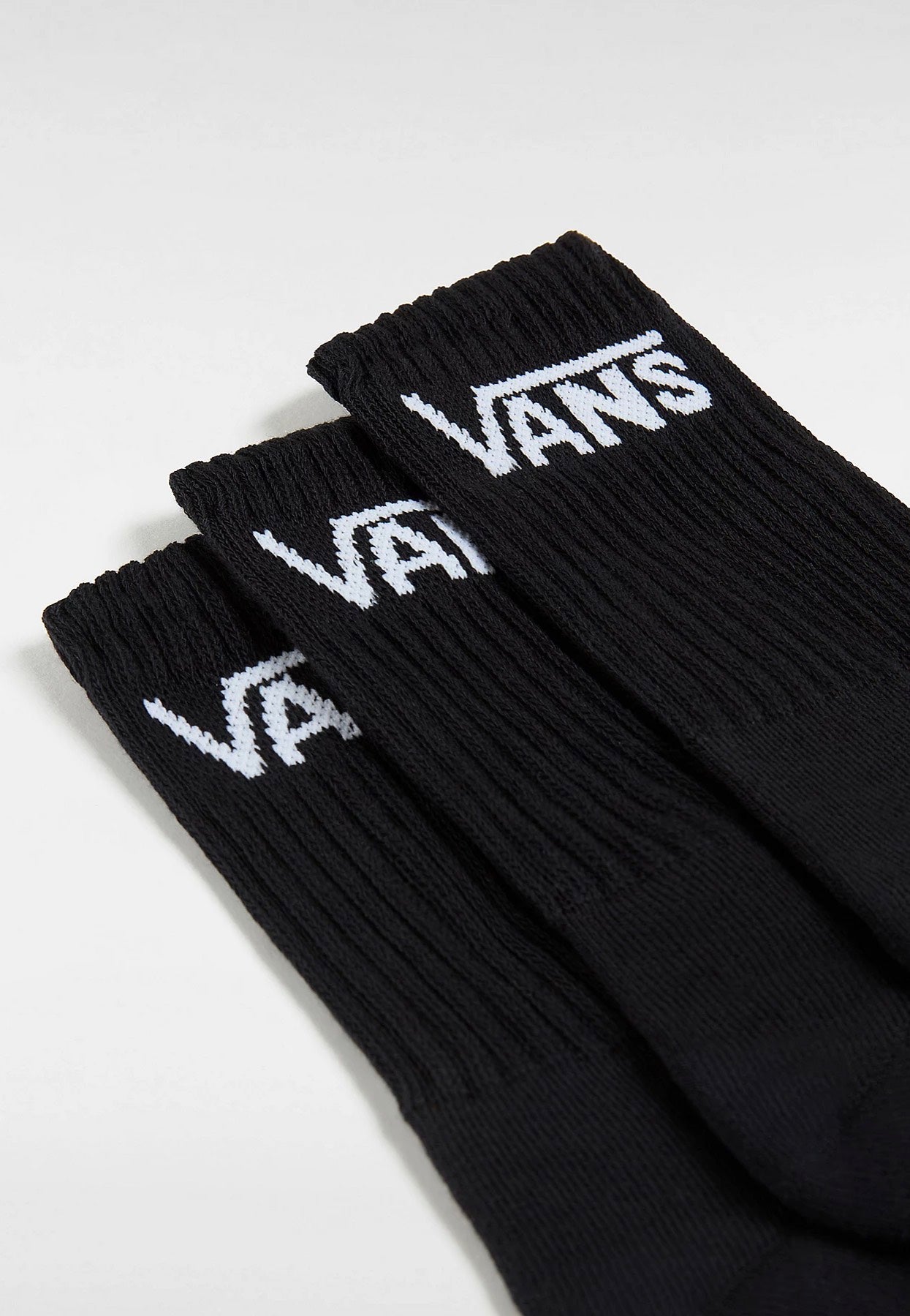 Vans - Classic Crew 6.5-10 Pack Of 3 Black - Socks | Neutral-Image