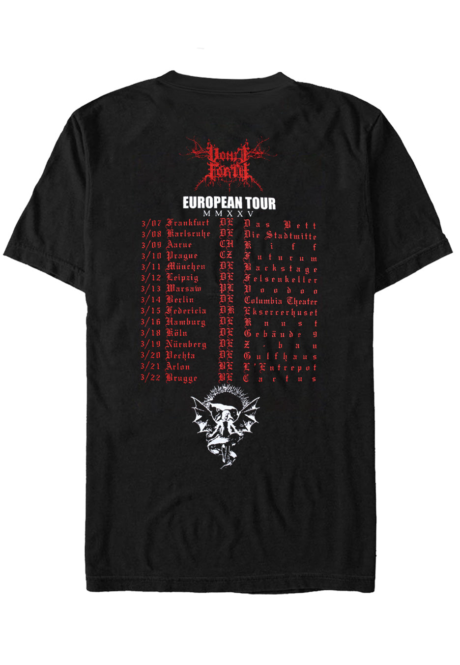 Vomit Forth - Jesus Tour 2025 - T-Shirt | Neutral-Image