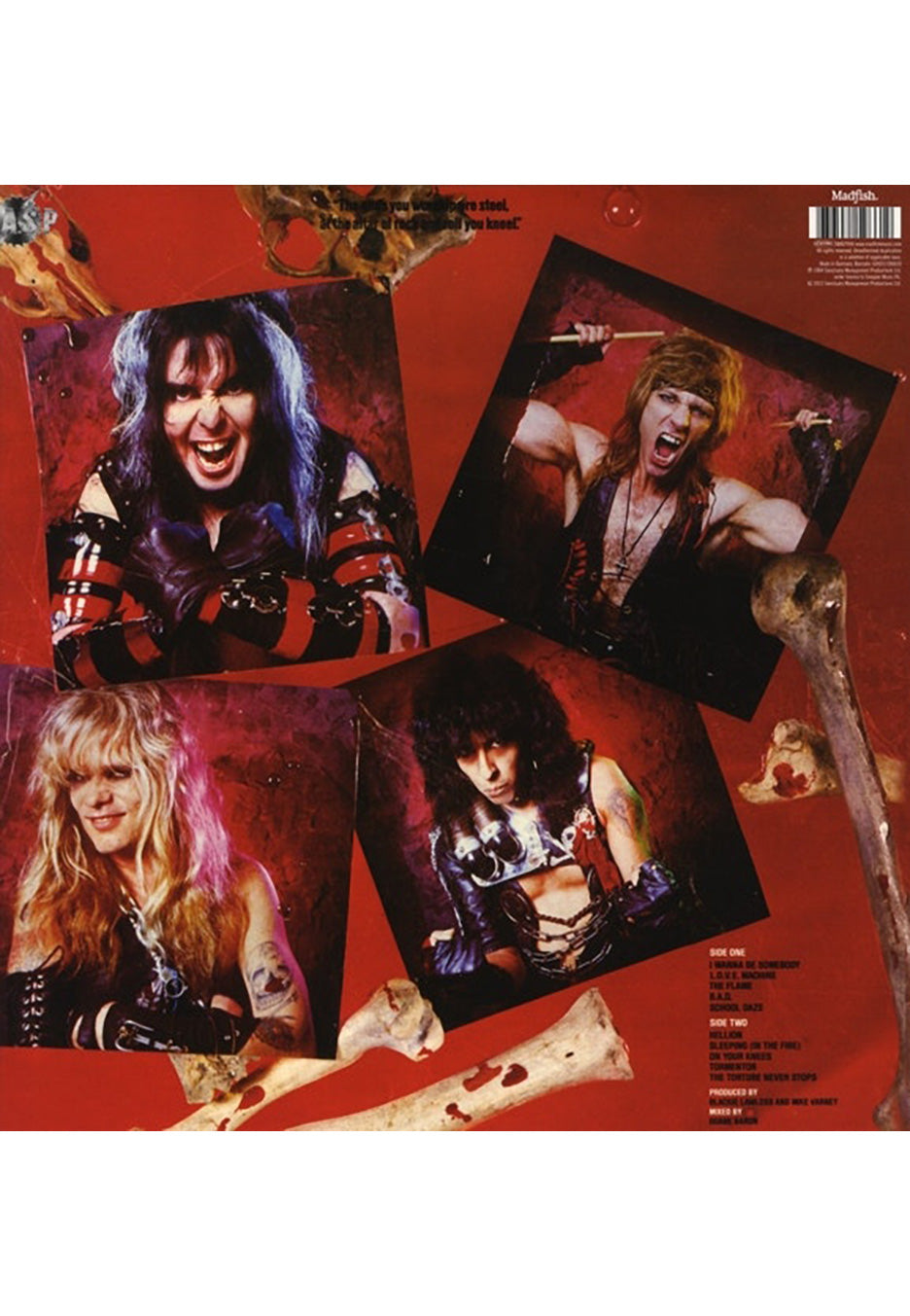 W.A.S.P. - W.A.S.P. Pink - Colored Vinyl