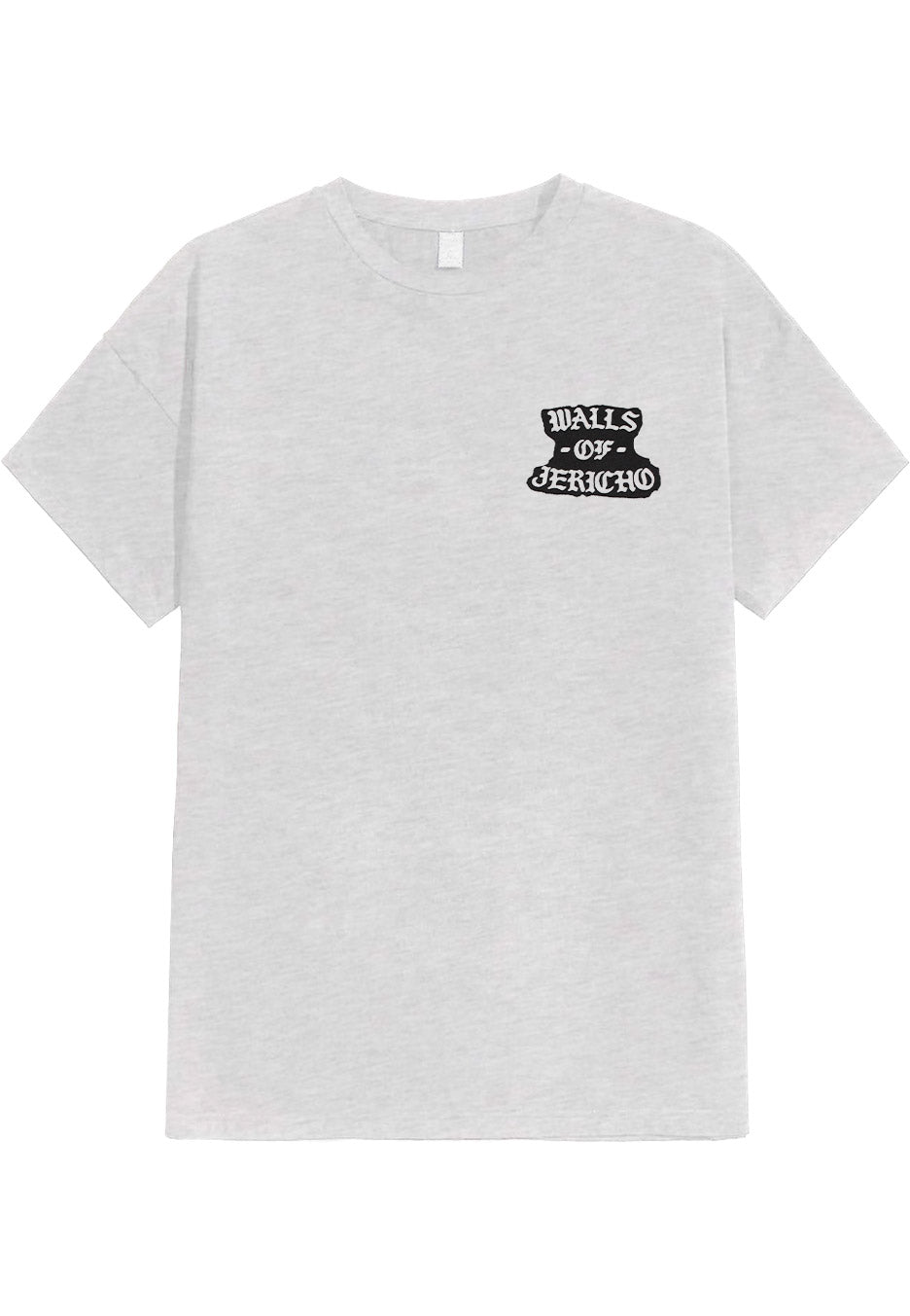 Walls Of Jericho - Front Flip Sportsgrey - T-Shirt | Neutral-Image