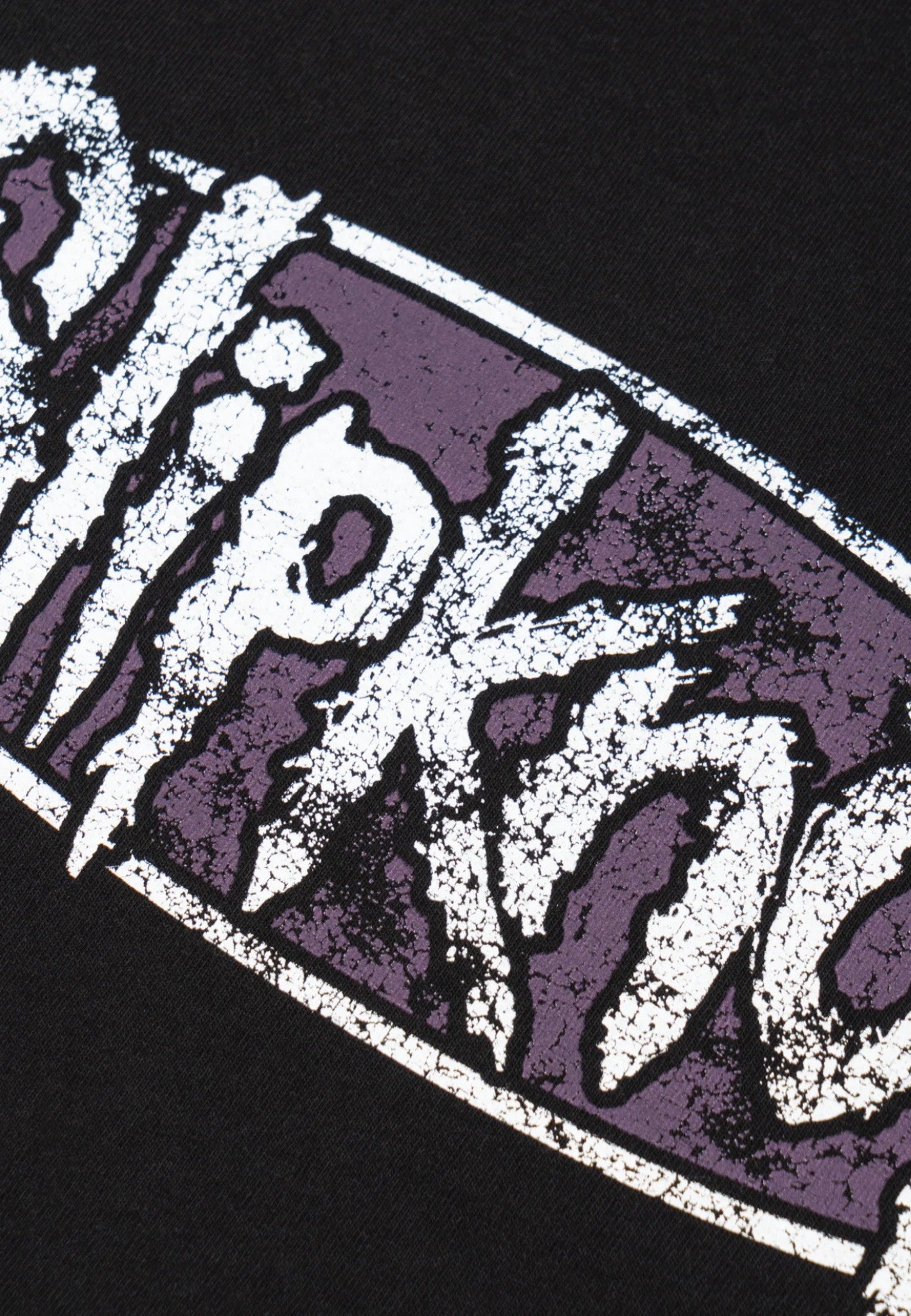 Welcome x Slipknot - Annihilation Boxy Garment-Dyed Black - T